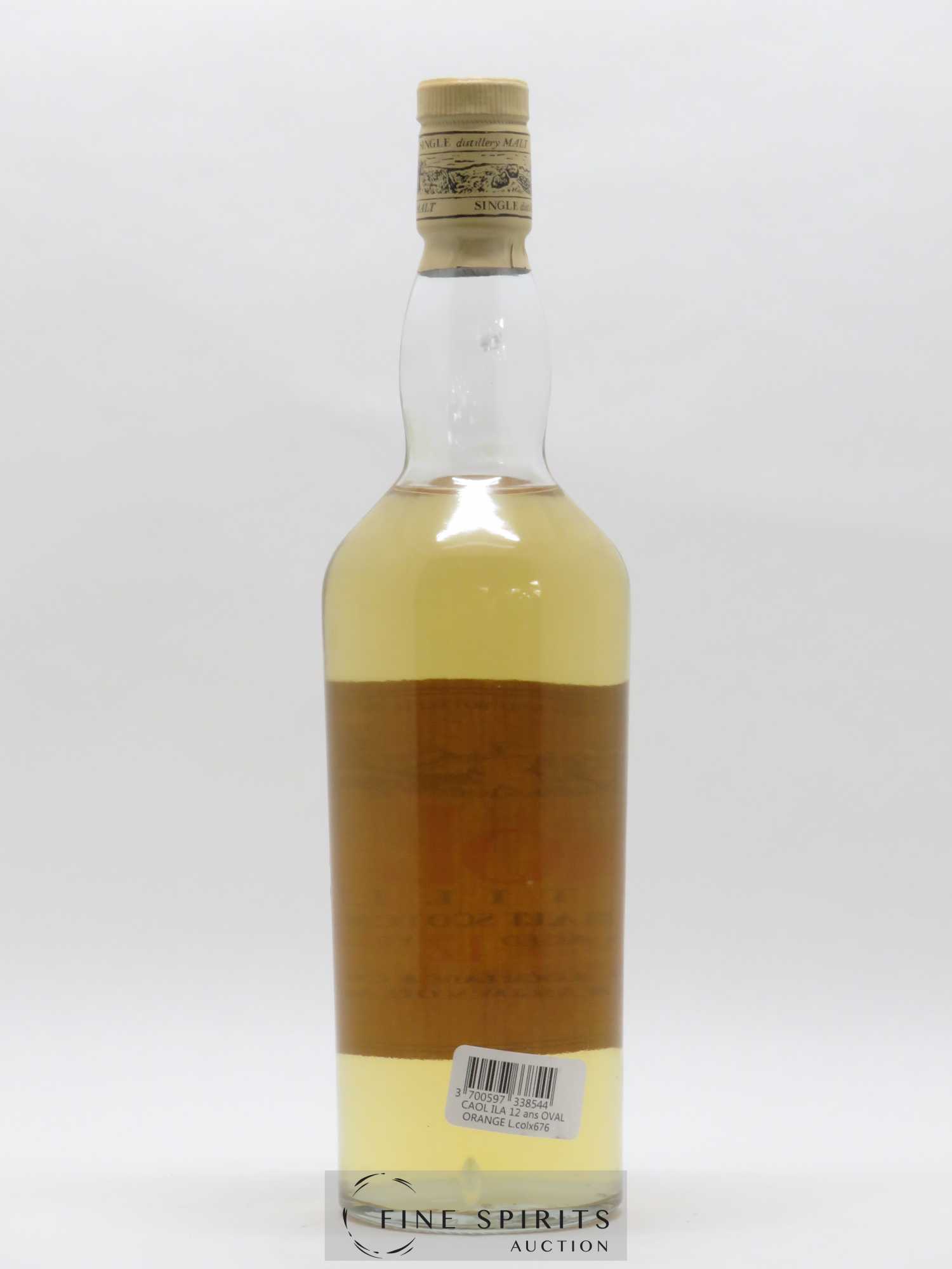 Caol Ila 12 years Of. Oval Orange Label - Posten von 1 Flasche - 1