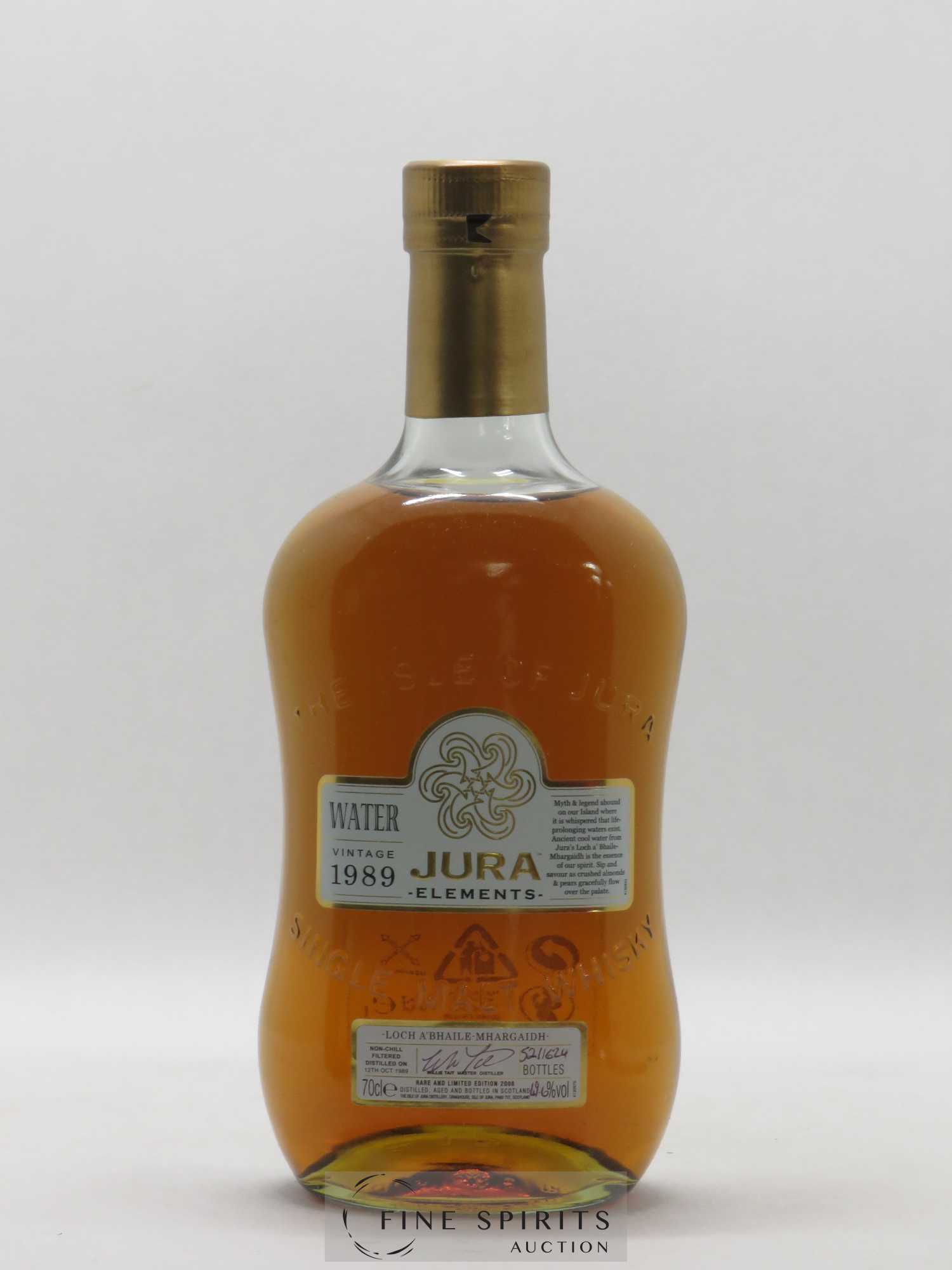 Jura 1989 Of. Loch A'Bhaile Mhargaidh Limited Edition 624 Bottles ElementsWater - Lot de 1 bouteille - 1
