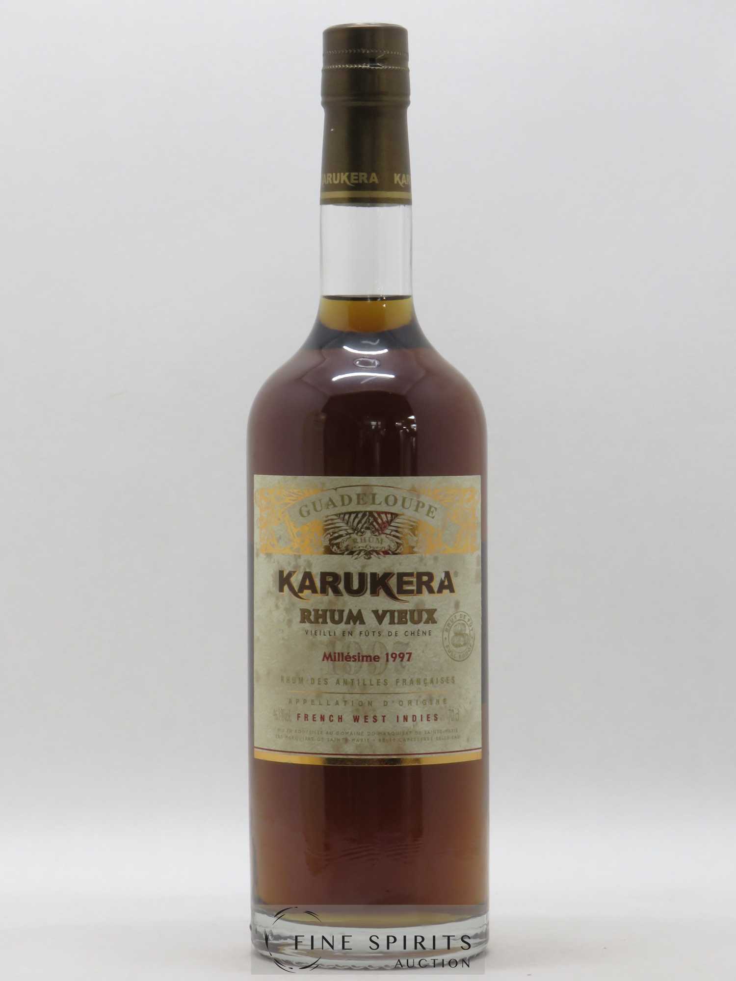Karukera 1997 Of. Limited Edition Rhum Vieux Full Proof - Lot de 1 bouteille - 1