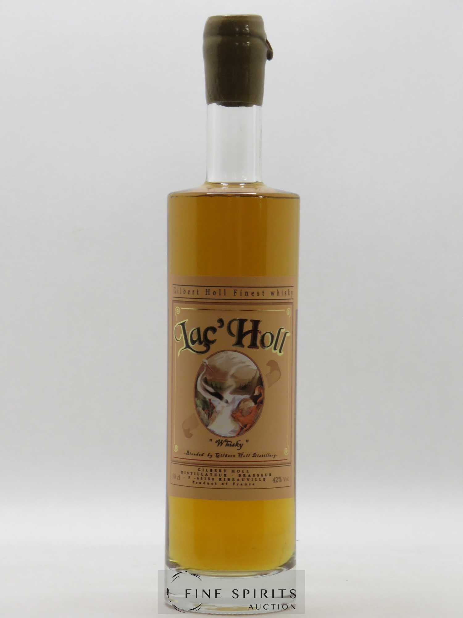 Lac Holl Of. Gilbert Holl Finest Whisky 50cl - Lotto di 1 bottiglia - 1