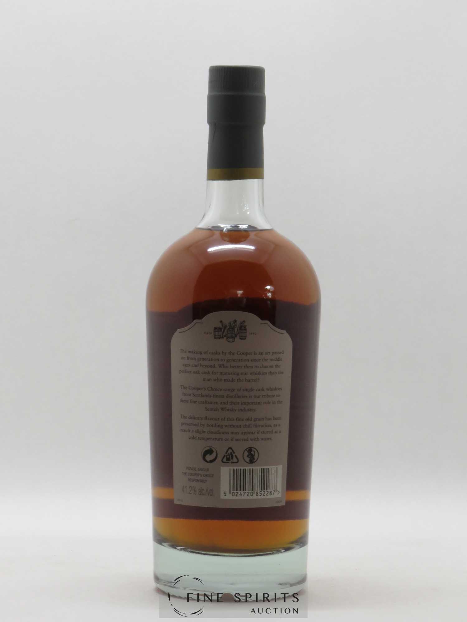 Lochside 48 years 1964 48 years 1964 The Vintage Malt Whisky Co. Ltd. Single Sherry Bu Single Sherry Butt n°6799 Limited Edition 540 Bottles The Coopers'Choice - Lot of 1 bottle - 1