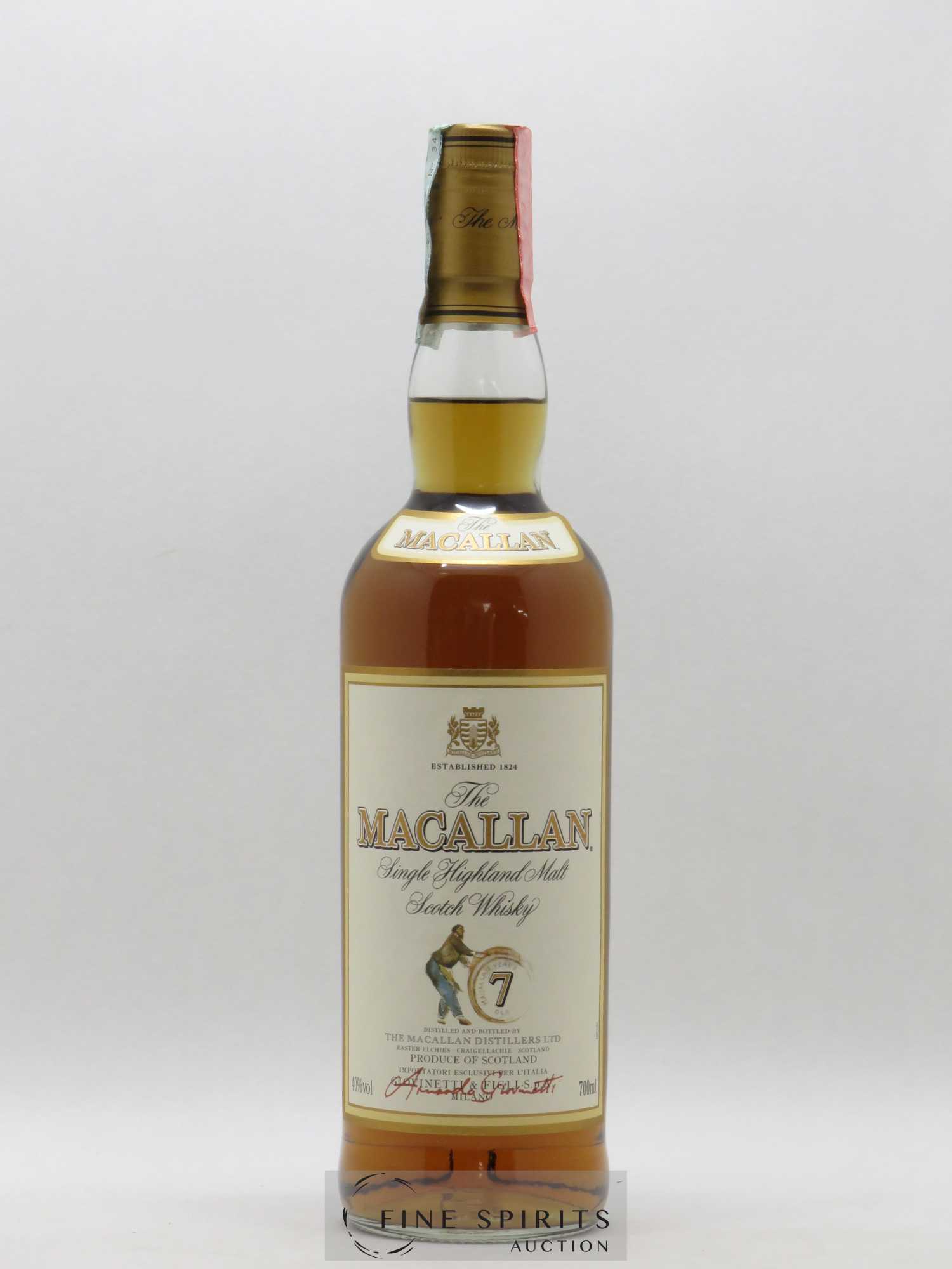 Macallan (The) 7 years Of. The Mystery of Sherry Oak Maturation Giovinetti & Figli SPA Milano Armando Giovinetti - Posten von 1 Flasche - 1