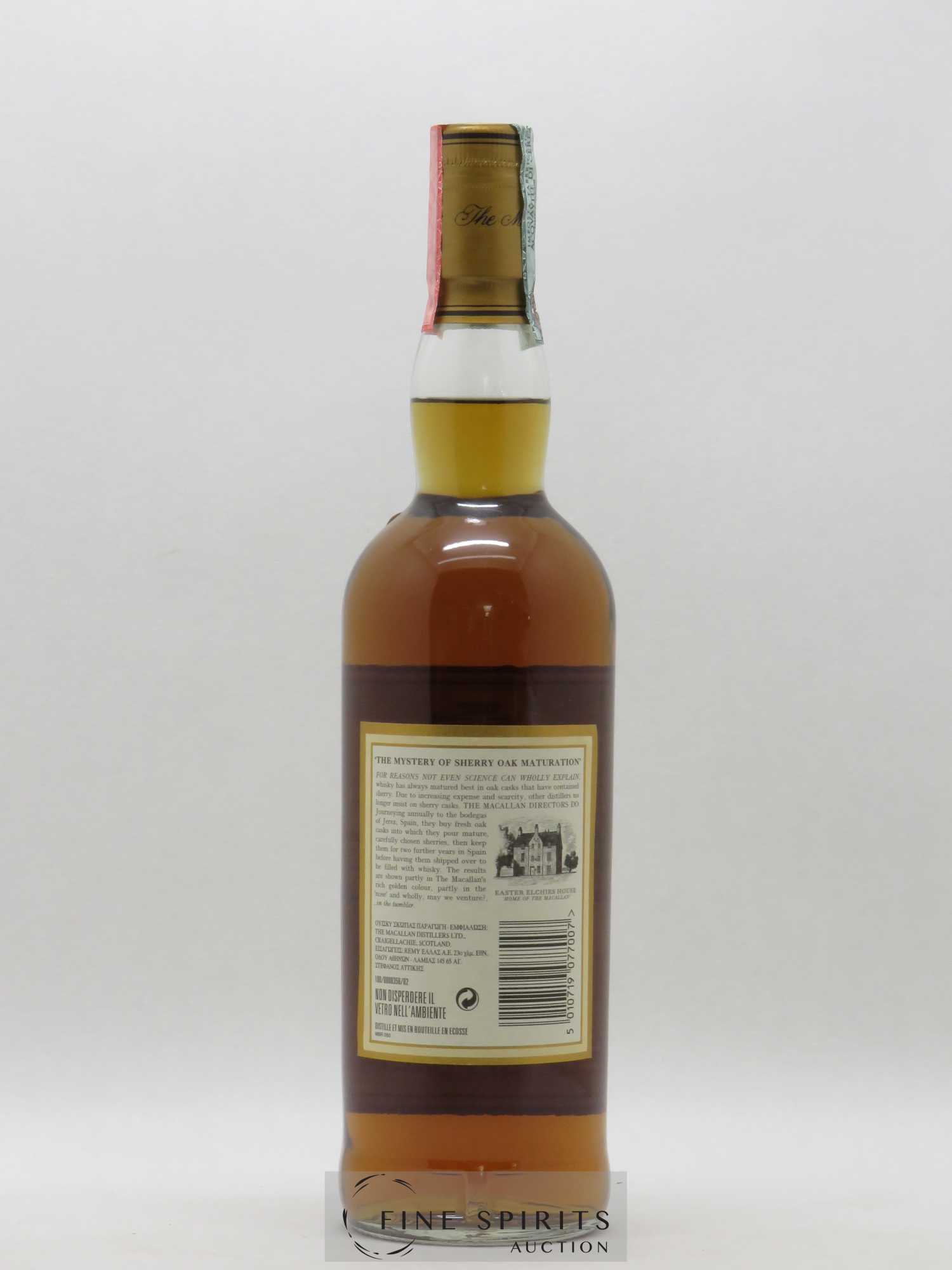 Macallan (The) 7 years Of. The Mystery of Sherry Oak Maturation Giovinetti & Figli SPA Milano Armando Giovinetti - Posten von 1 Flasche - 2