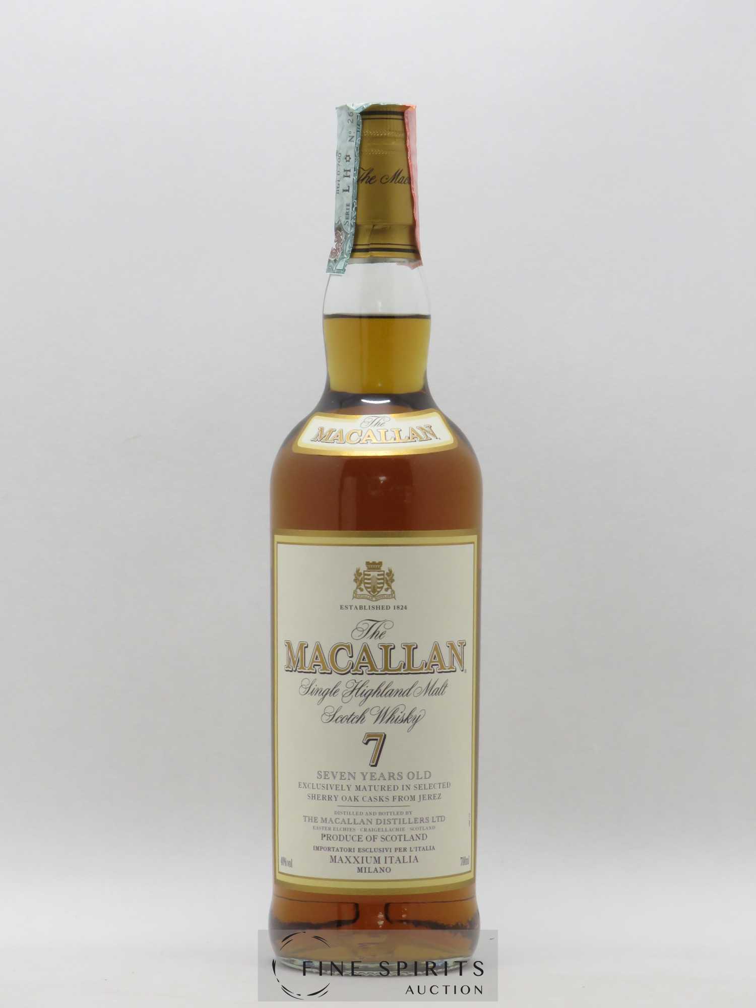 Macallan (The) 7 years Of. The Mystery of Sherry Oak Maturation Maxxium Italia Milano Exclusively Matured in Selected Sherry Oak Cask From Jerez - Lotto di 1 bottiglia - 1