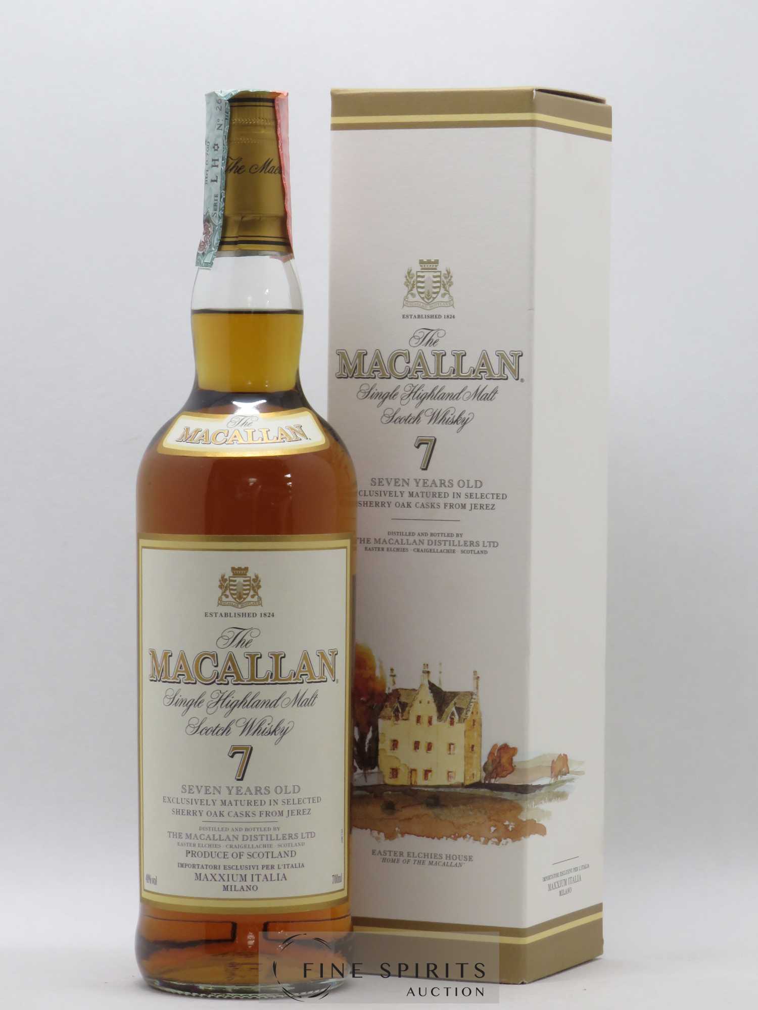 Macallan (The) 7 years Of. The Mystery of Sherry Oak Maturation Maxxium Italia Milano Exclusively Matured in Selected Sherry Oak Cask From Jerez - Lotto di 1 bottiglia - 0