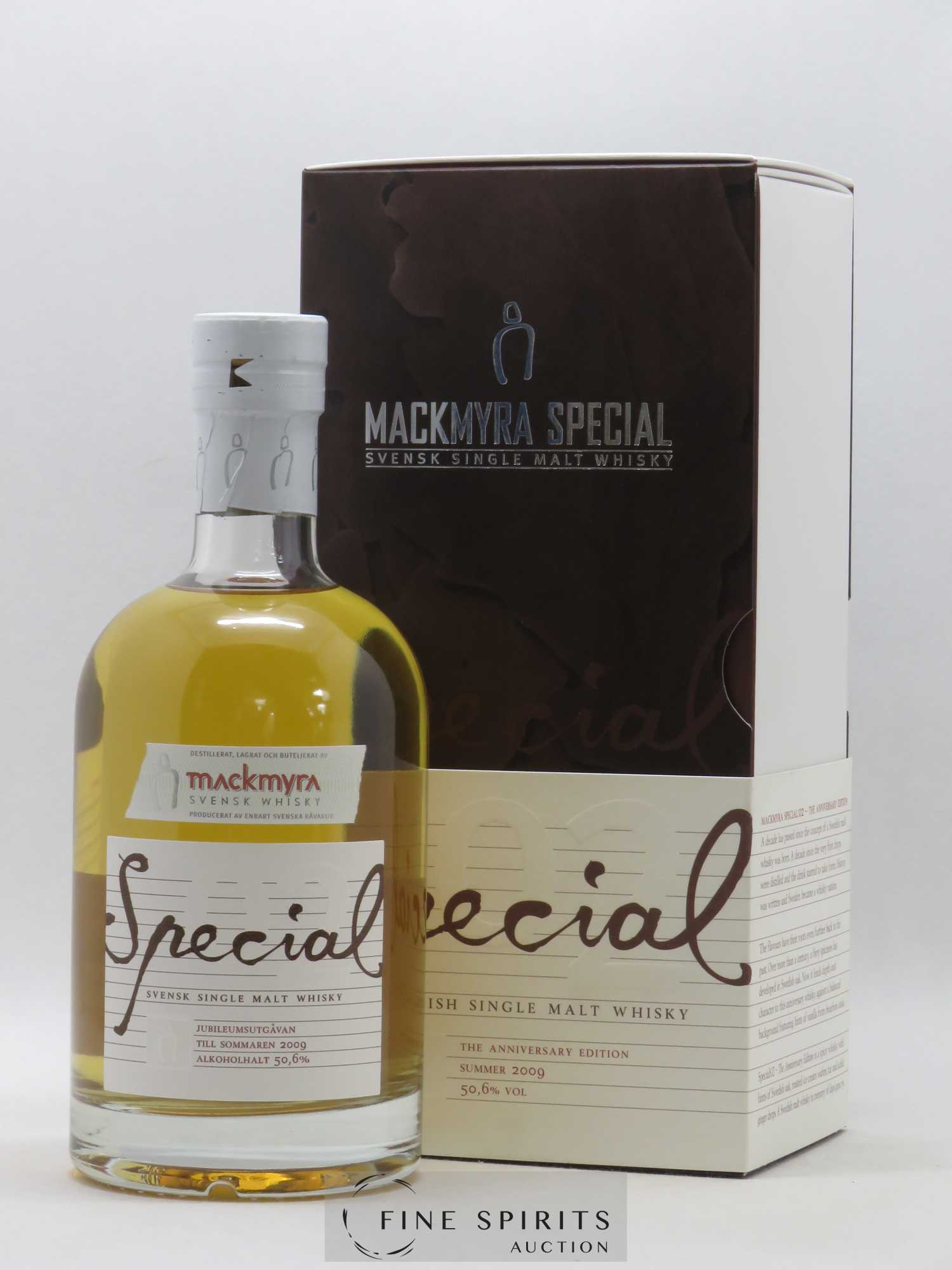 Mackmyra Of. MS-002, Summer 2009 Special The Anniversary Edition - Lot de 1 bouteille - 0