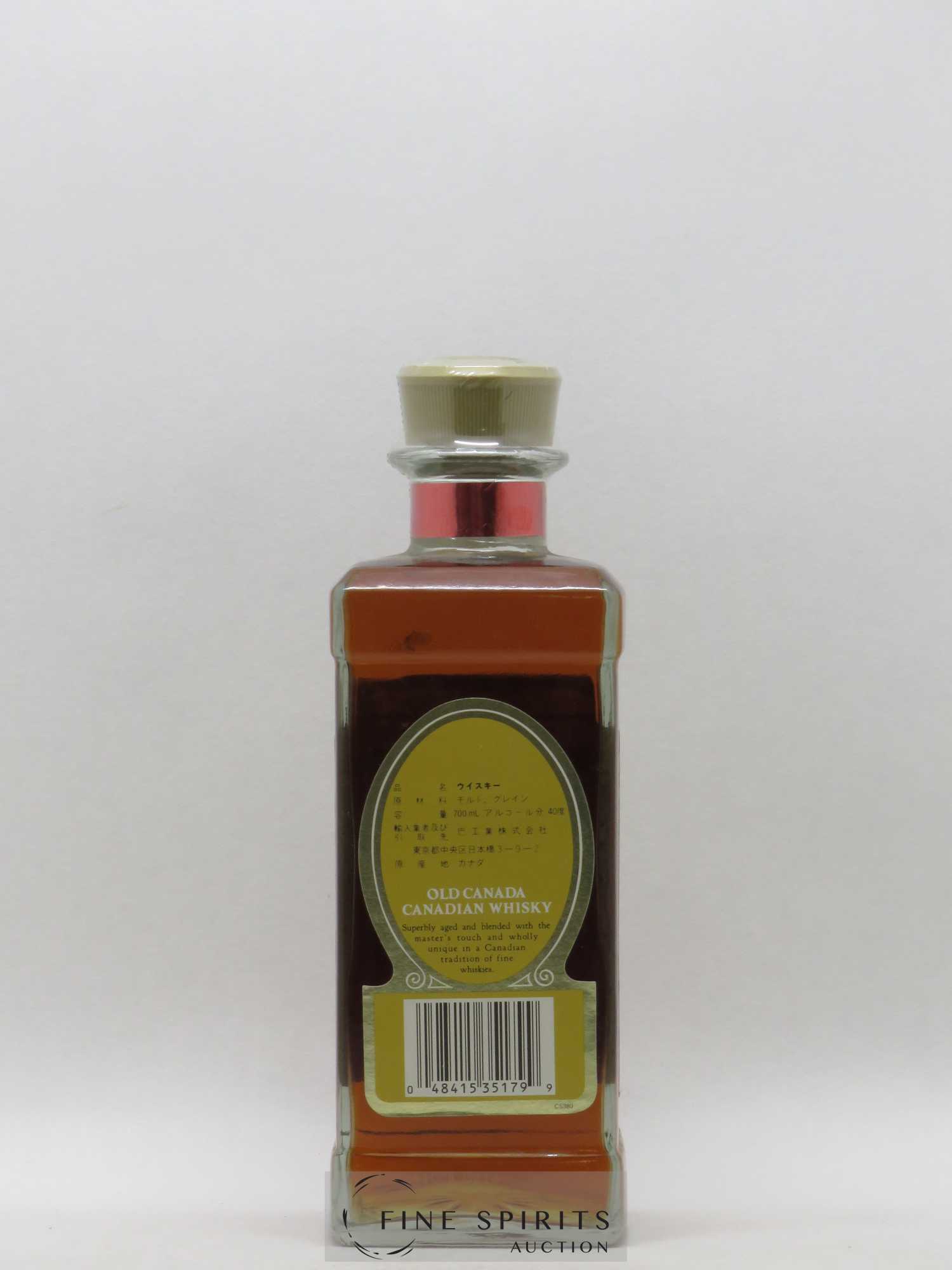 Old Canada Of. Mc Guinness Distillers Limited Japan Import Imported Canadian Whisky - Lot of 1 bottle - 2