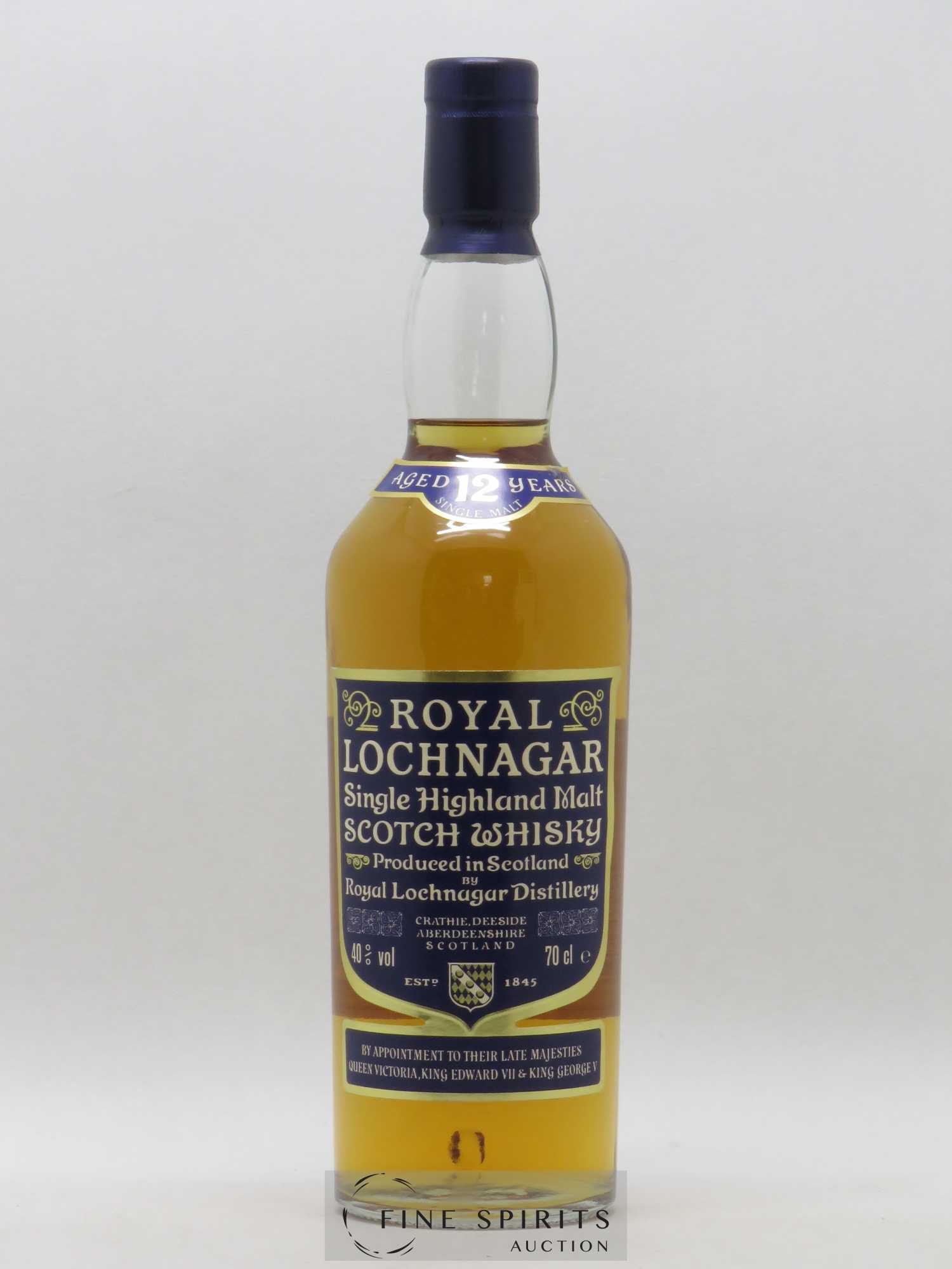 Royal Lochnagar 12 years Of. By Appointment to their Late Majesties - Lot of 1 bottle - 1
