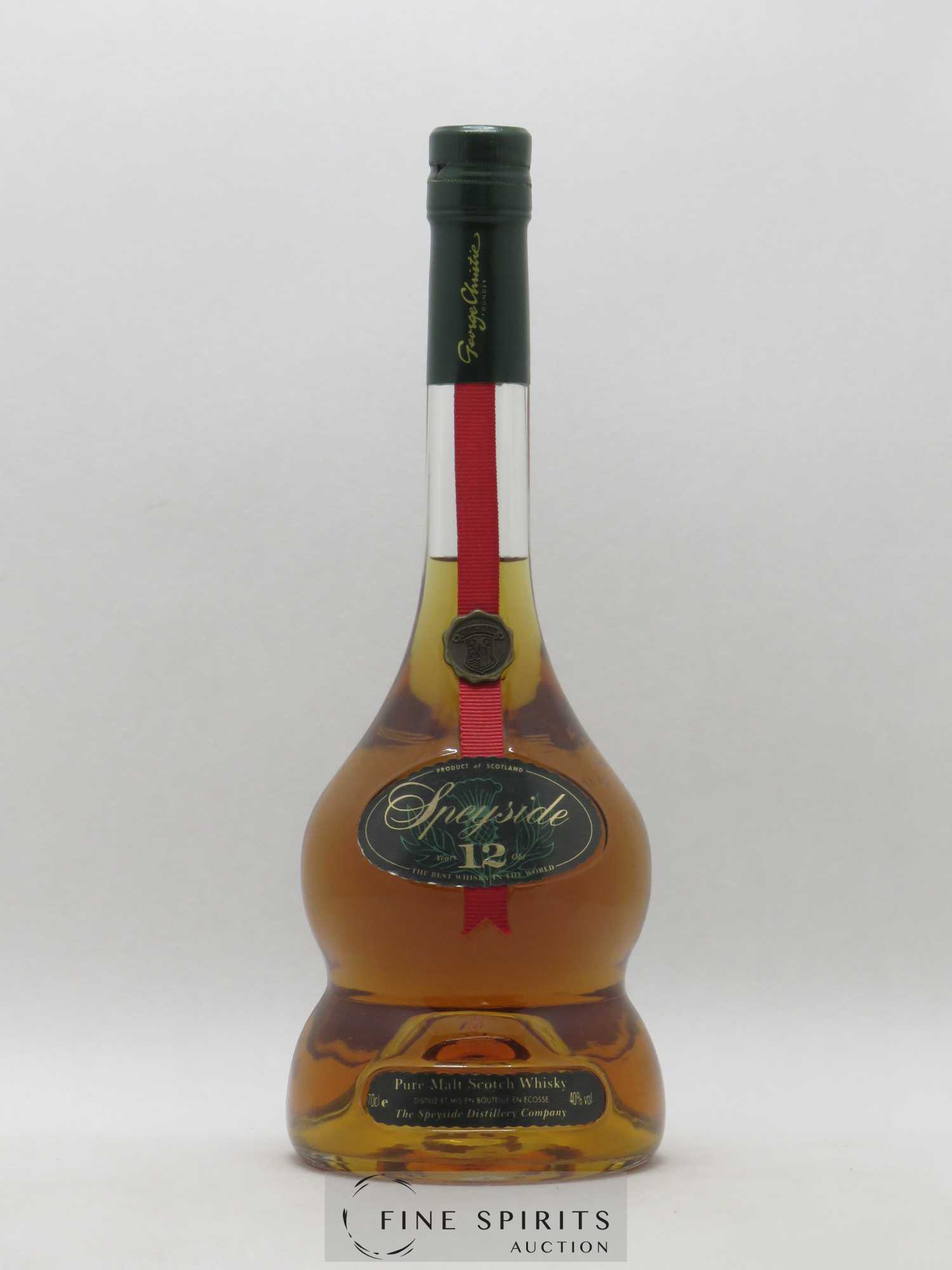 The Speyside 12 years Of. The Speyside Distillery Company Corade Import Paris  (no reserve) - Lot of 1 bottle - 1