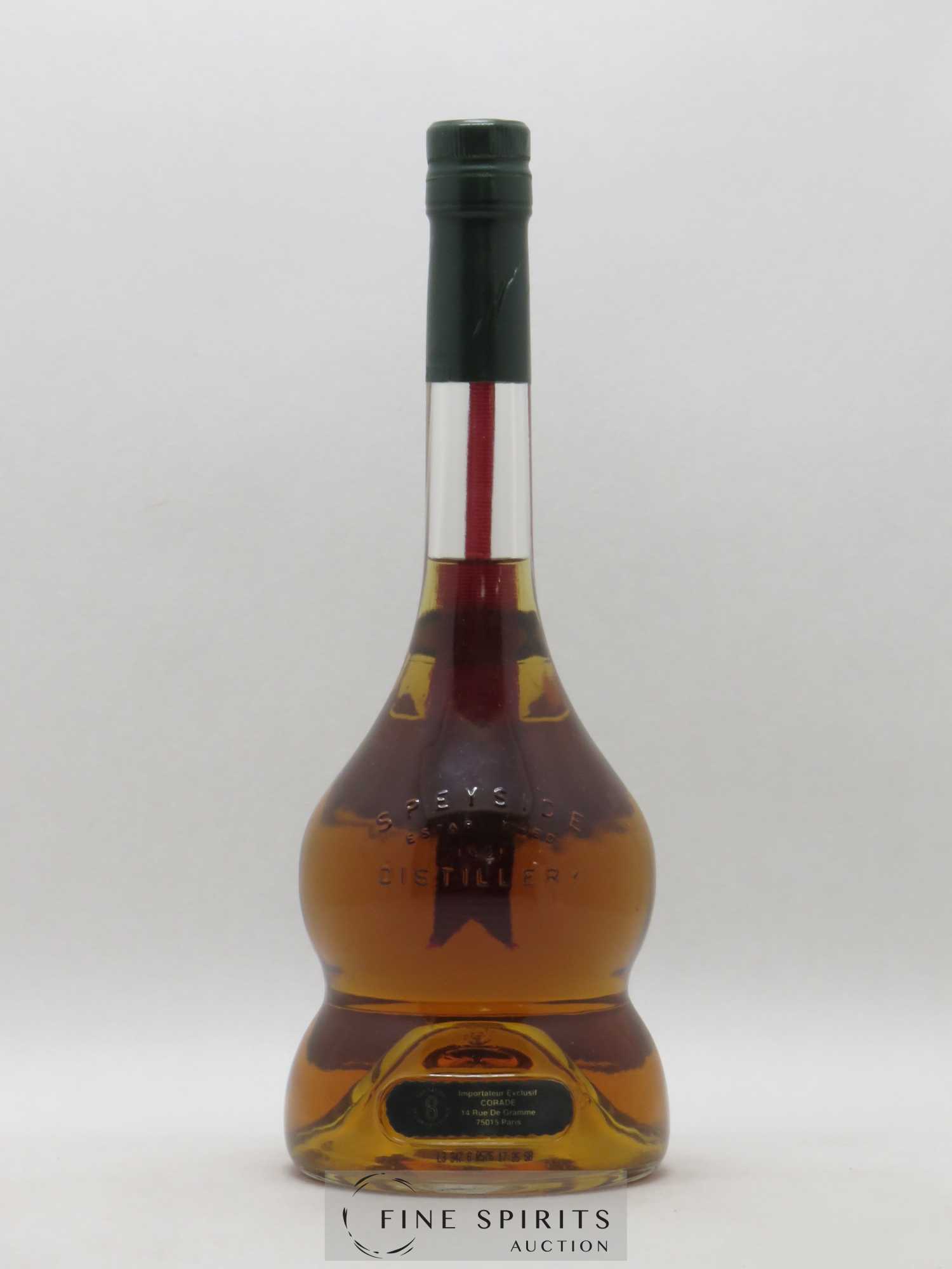 The Speyside 12 years Of. The Speyside Distillery Company Corade Import Paris  (no reserve) - Lot of 1 bottle - 2
