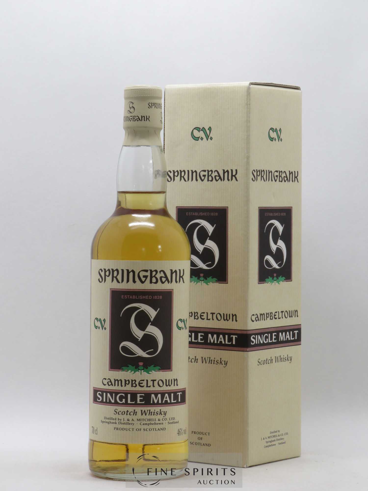 Springbank Of. SOC. Auxil Import St Geours C.V. - Lotto di 1 bottiglia - 0