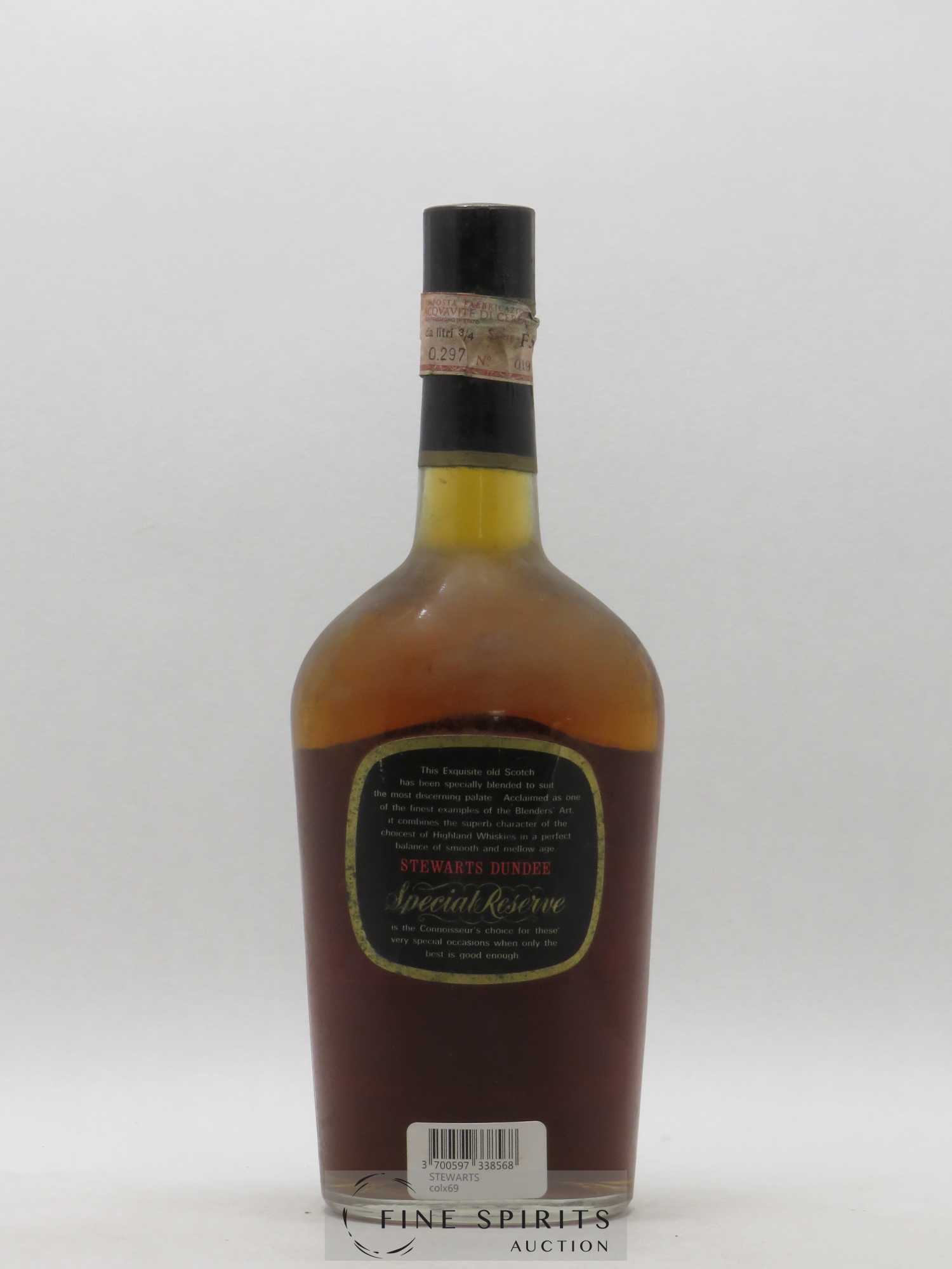 Stewarts Of. Rare Stewart & Son of Dundee Ltd Dundee Special Reserve - Lot of 1 bottle - 1