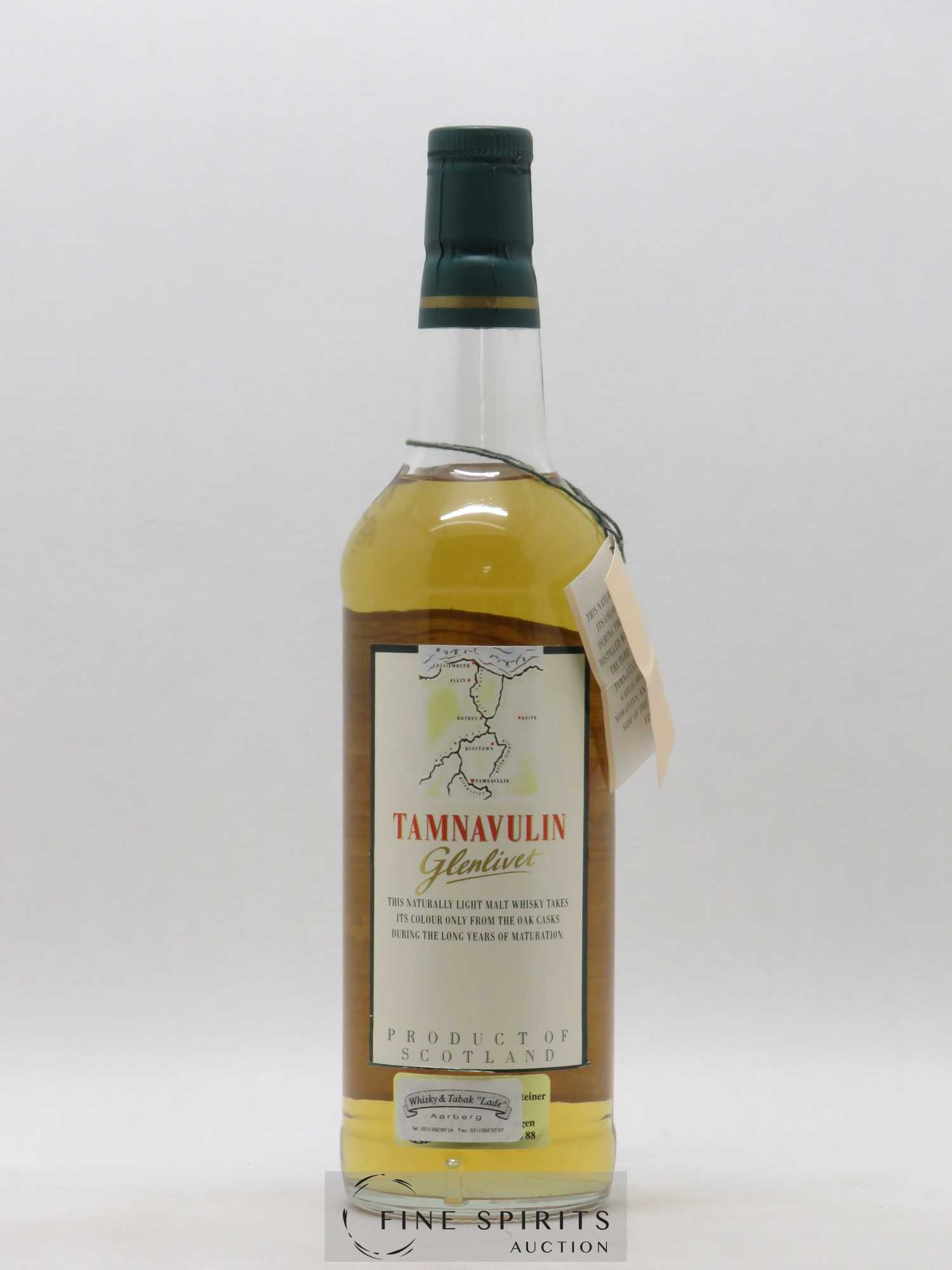 Tamnavulin 10 years Of. Haecky Import Ag, Reinach Glenlivet - Posten von 1 Flasche - 2