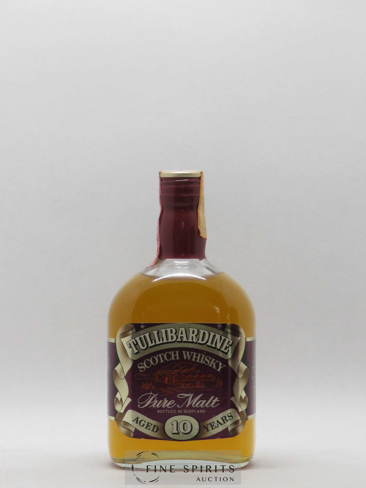 Tullibardine 10 years Of. 1980 Wine & Spirit Competition Enrico Pescarmora, Torino - Lot de 1 bouteille - 1