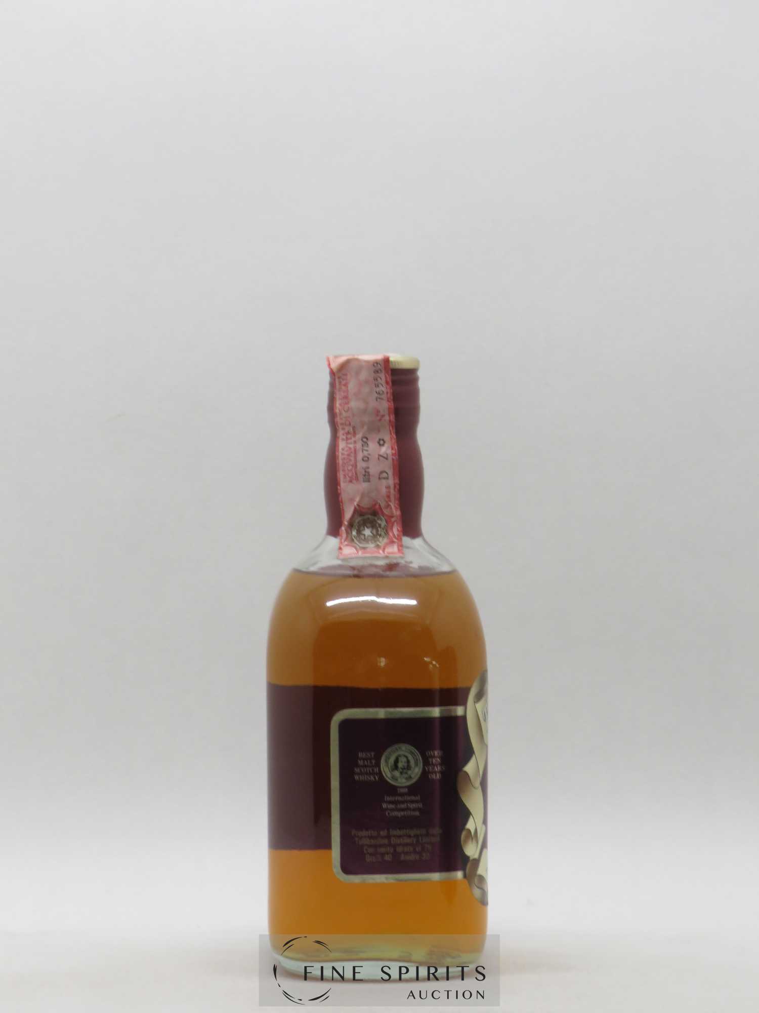 Tullibardine 10 years Of. 1980 Wine & Spirit Competition Enrico Pescarmora, Torino - Lot de 1 bouteille - 2
