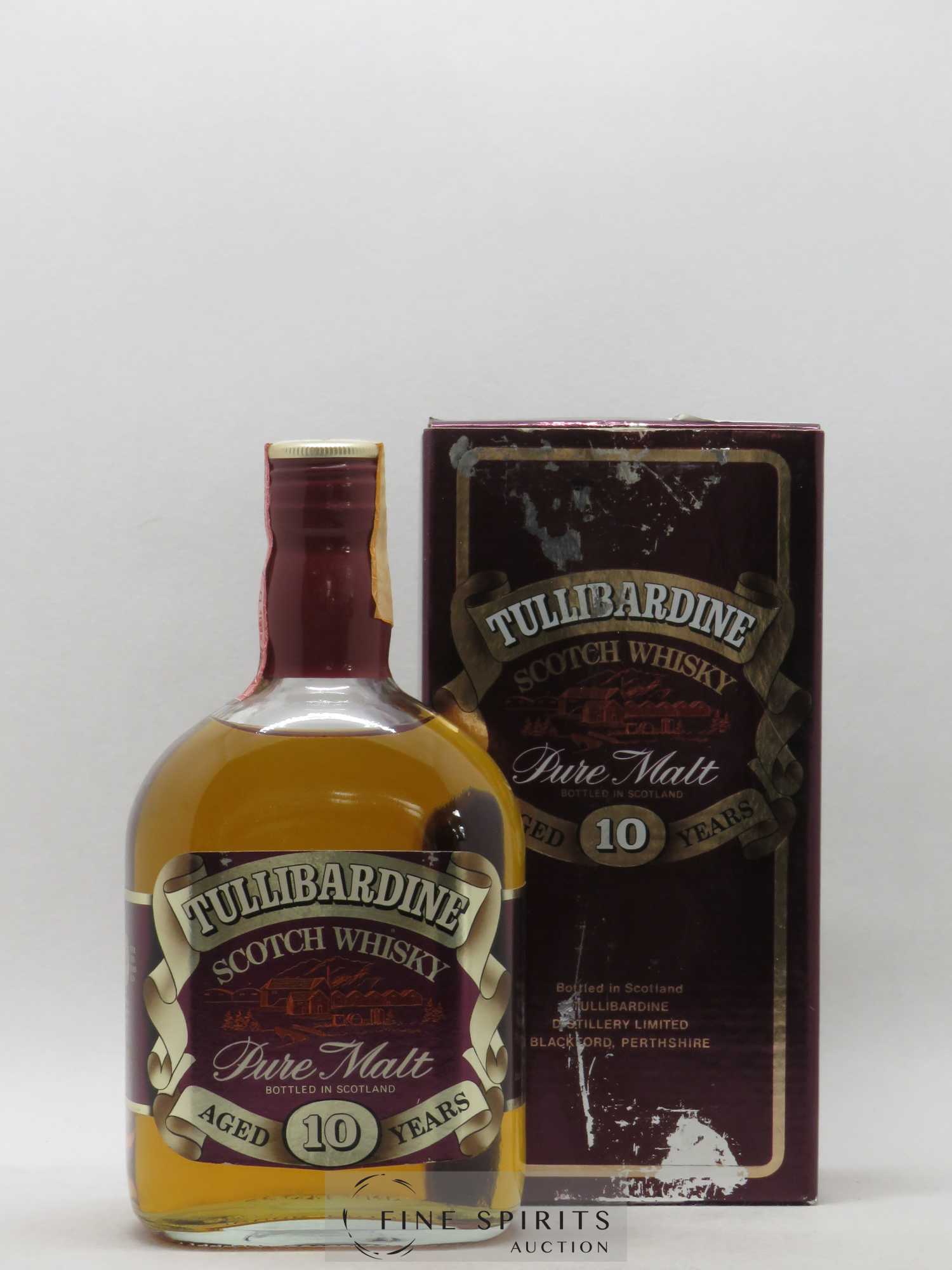 Tullibardine 10 years Of. 1980 Wine & Spirit Competition Enrico Pescarmora, Torino - Lot de 1 bouteille - 0