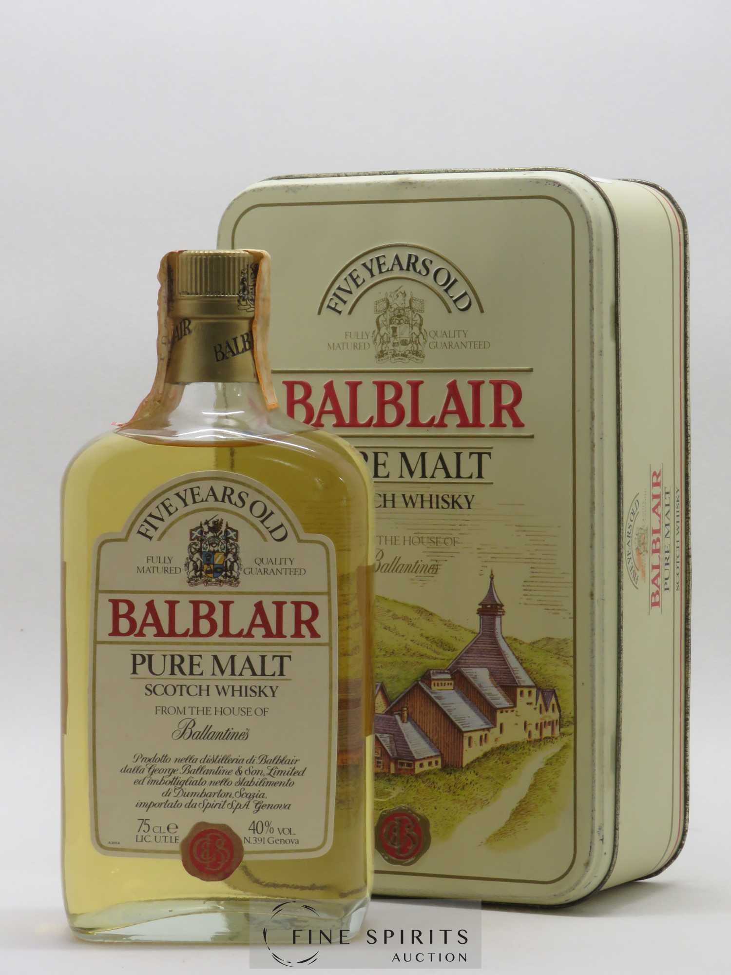 Balblair 5 years Of. - Posten von 1 Flasche - 0