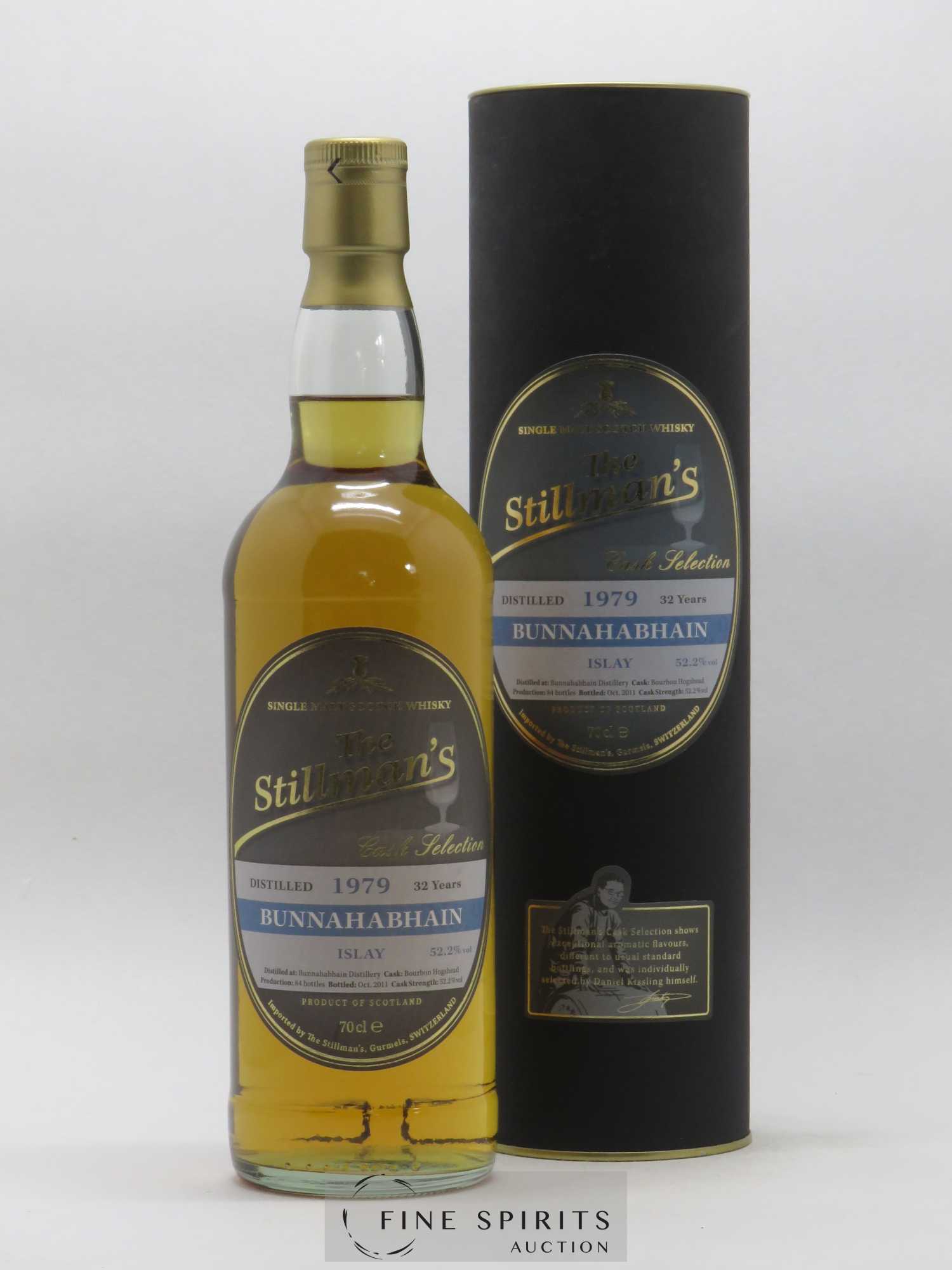 Bunnahabhain 32 years 1979 The Stillman Bourbon Hogshead Cask - bottled 2011 Cask Selection - Lot de 1 bouteille - 0