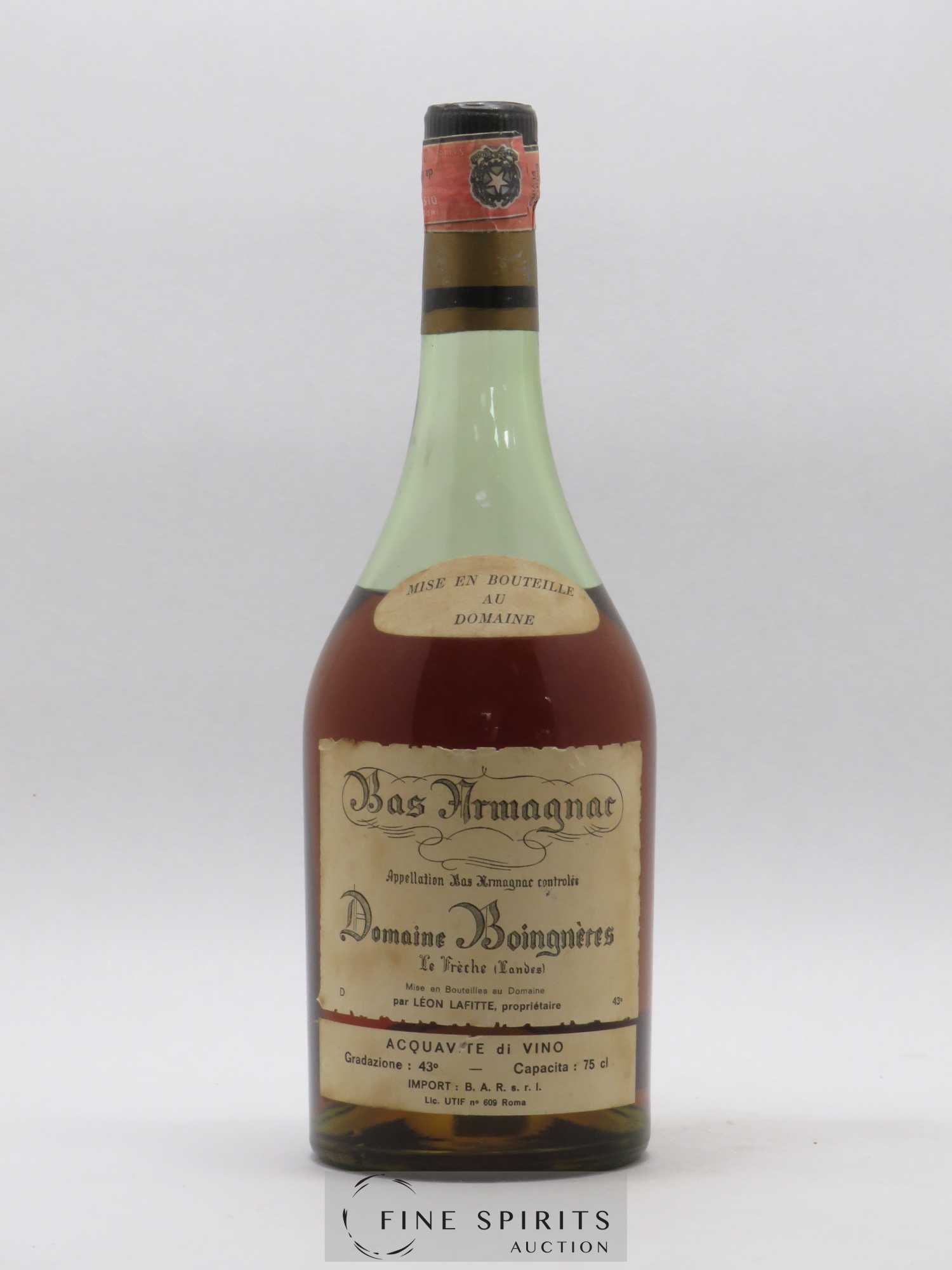 Domaine Boingnères Of. Léon Lafitte (sans prix de réserve) - Lot de 1 bouteille - 0