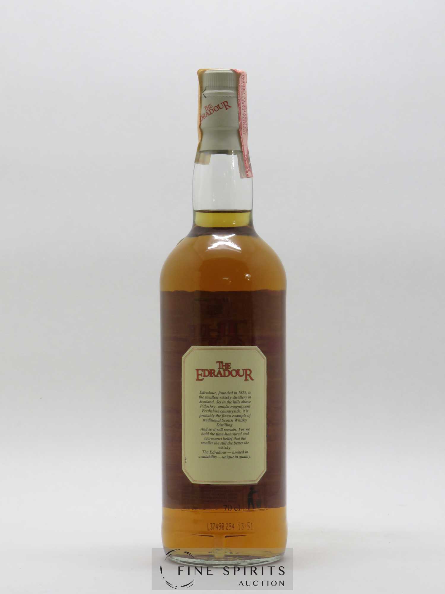 Edradour 10 years Of. Old Label - Posten von 1 Flasche - 2