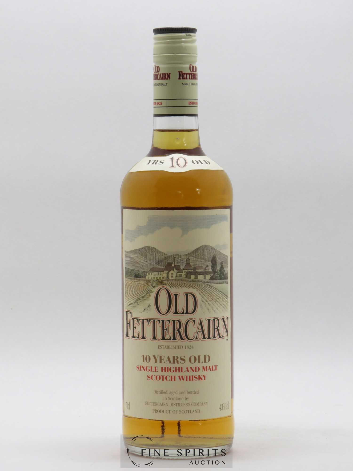 Old Fettercairn 10 years Of. - Posten von 1 Flasche - 1