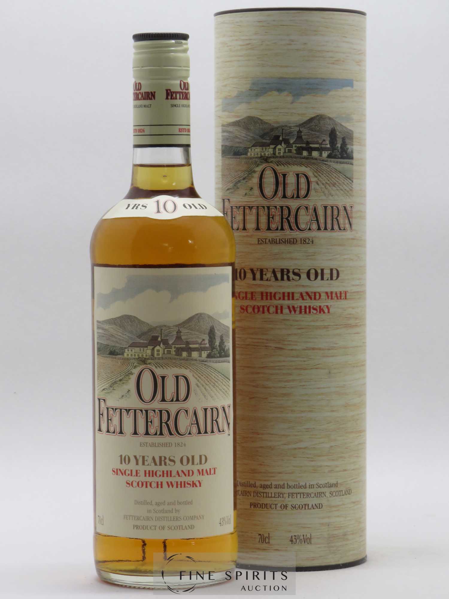 Old Fettercairn 10 years Of. - Posten von 1 Flasche - 0