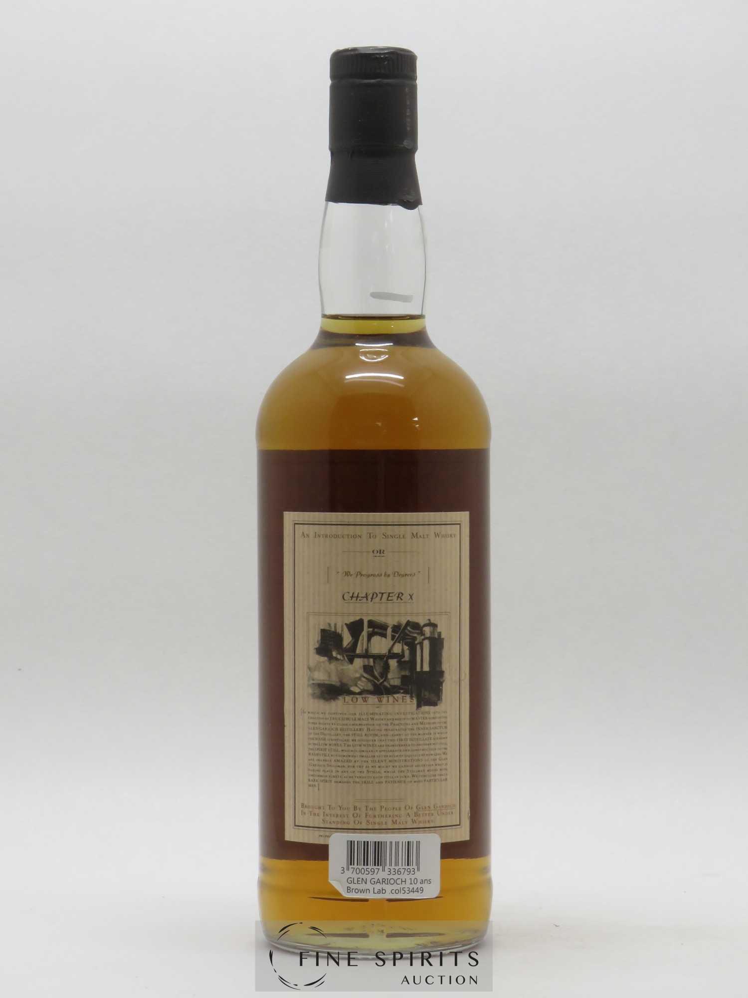 Glen Garioch 10 years Of. Brown Label - Lot of 1 bottle - 1