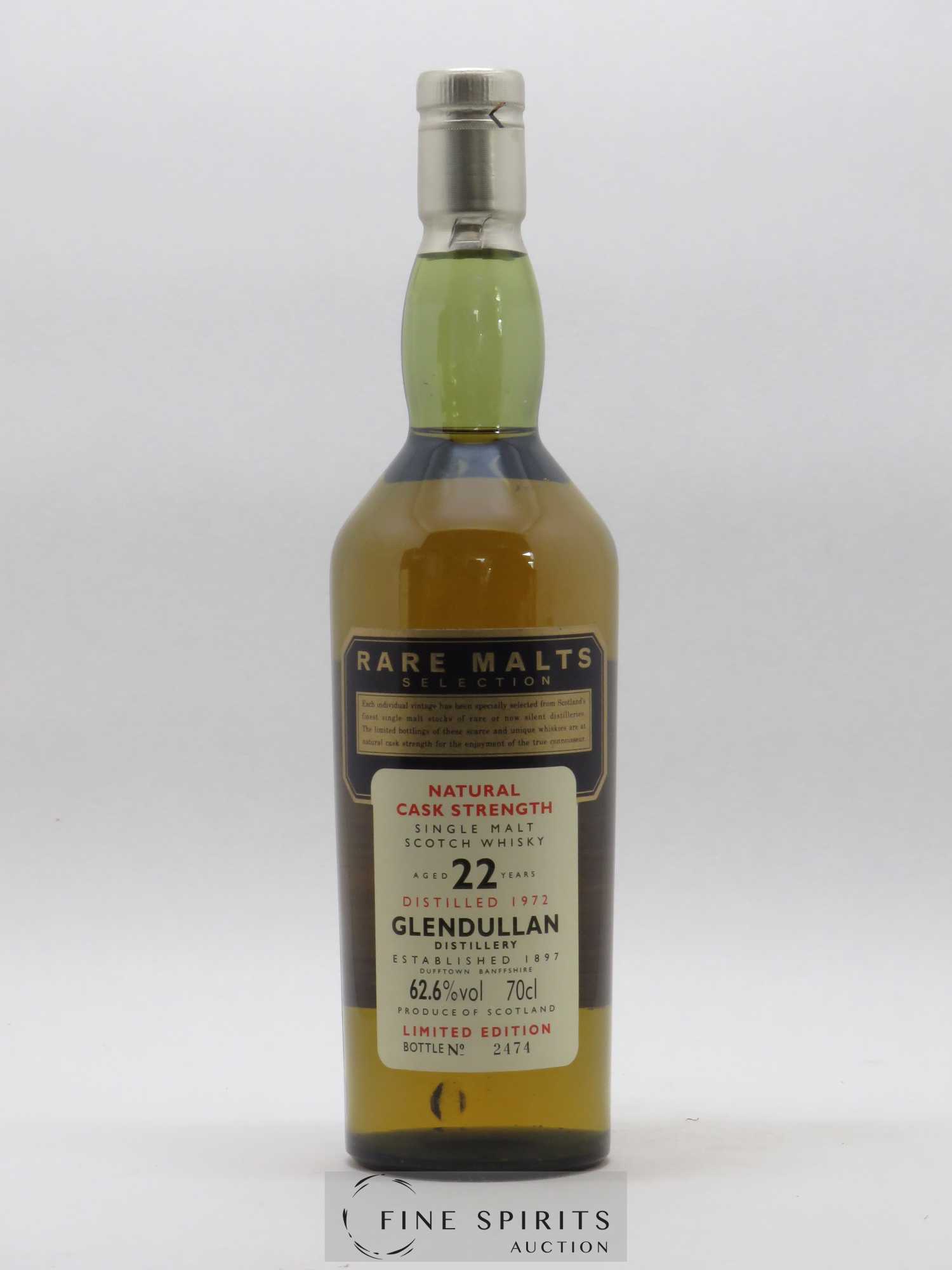 Glendullan 22 years 1972 Of. Rare Malts Selection Natural Cask Strengh Limited Edition - Lotto di 1 bottiglia - 1