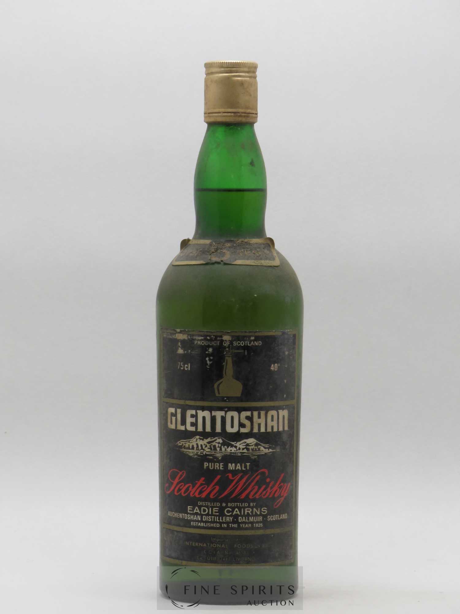 Glentoshan 5 years Of. Eadie Cairns Auchentoshan Distillery - Lot de 1 bouteille - 0
