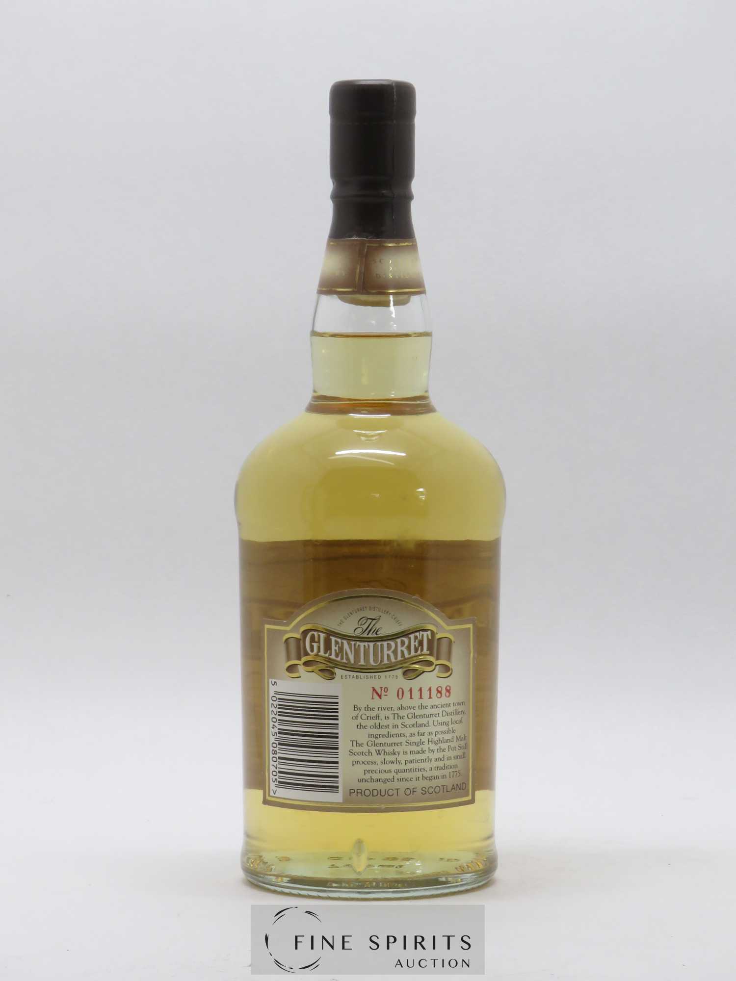 Glenturret 8 years Of. Single Highland Malt - Posten von 1 Flasche - 2