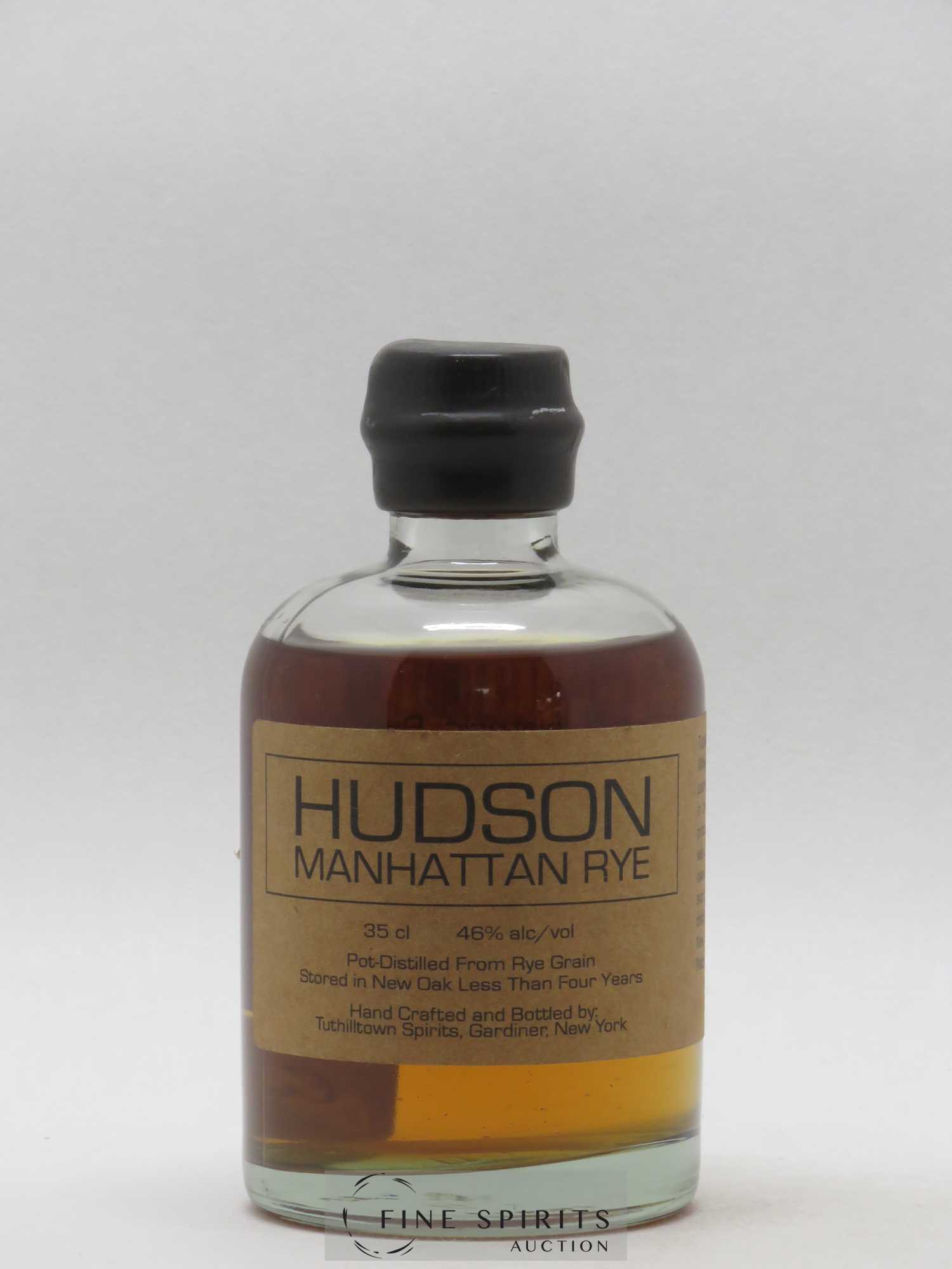 Hudson 2010 Of. Manhattan Rye Whisky Batch n°E2 Velier - Posten von 1 Demi-Flasche - 0