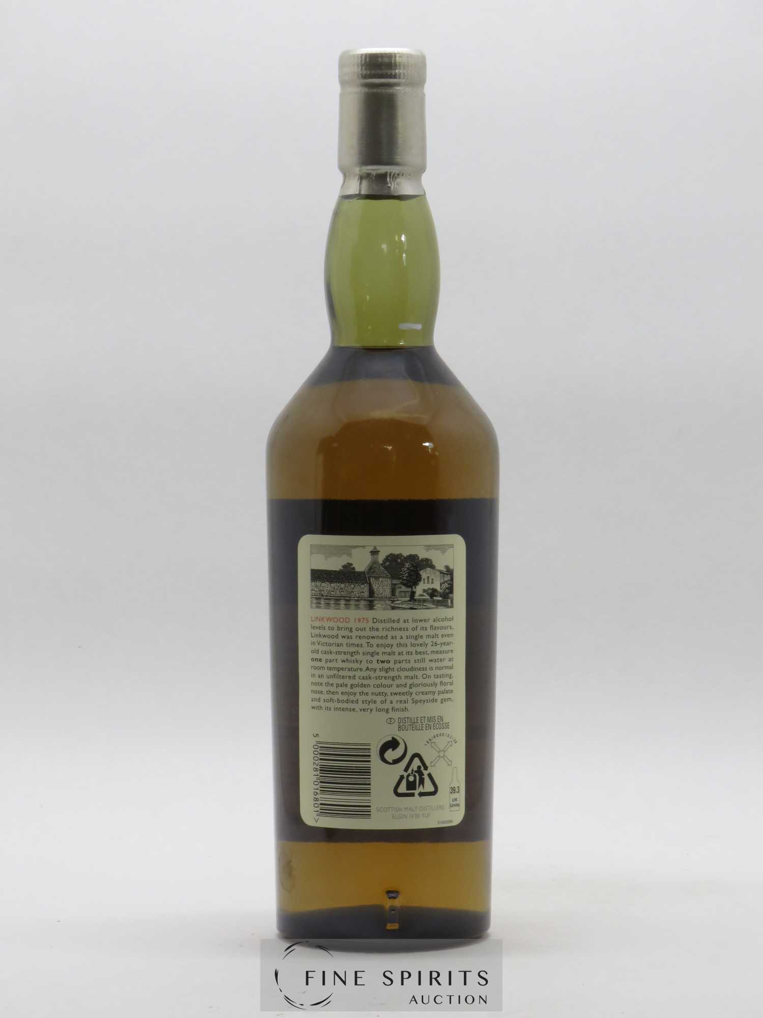 Linkwood 26 years 1975 Of. Rare Malts Selection Natural Cask Strengh - bottled 2002 Limited Edition - Lotto di 1 bottiglia - 2