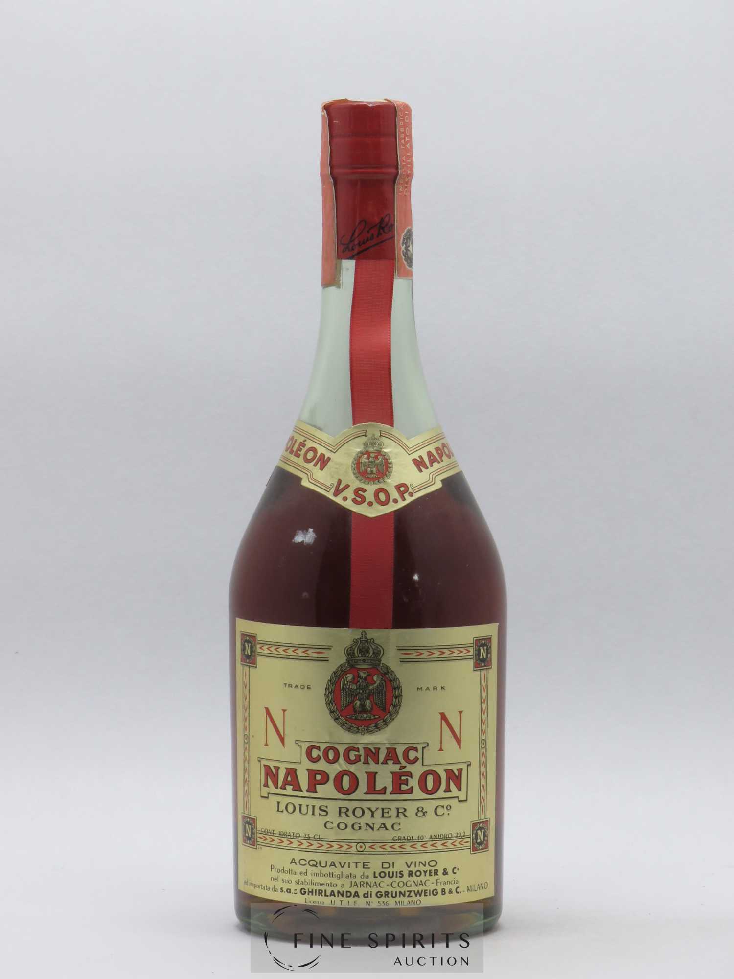 Louis Royer Of. Napoleon VSOP (sans prix de réserve) - Lot de 1 bouteille - 0