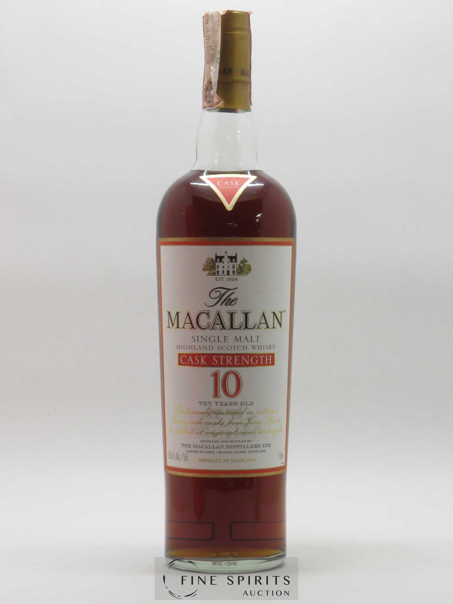 Macallan (The) 10 years Of. Original Cask Strength - Lot de 1 bouteille - 1