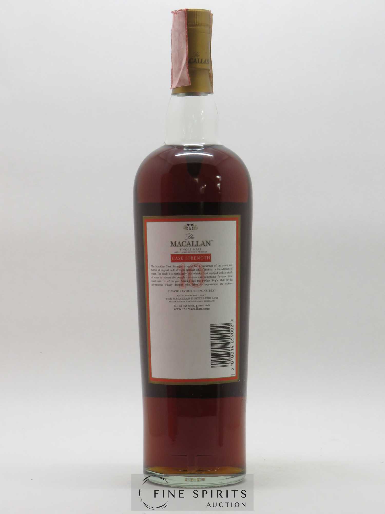 Macallan (The) 10 years Of. Original Cask Strength - Lot de 1 bouteille - 2