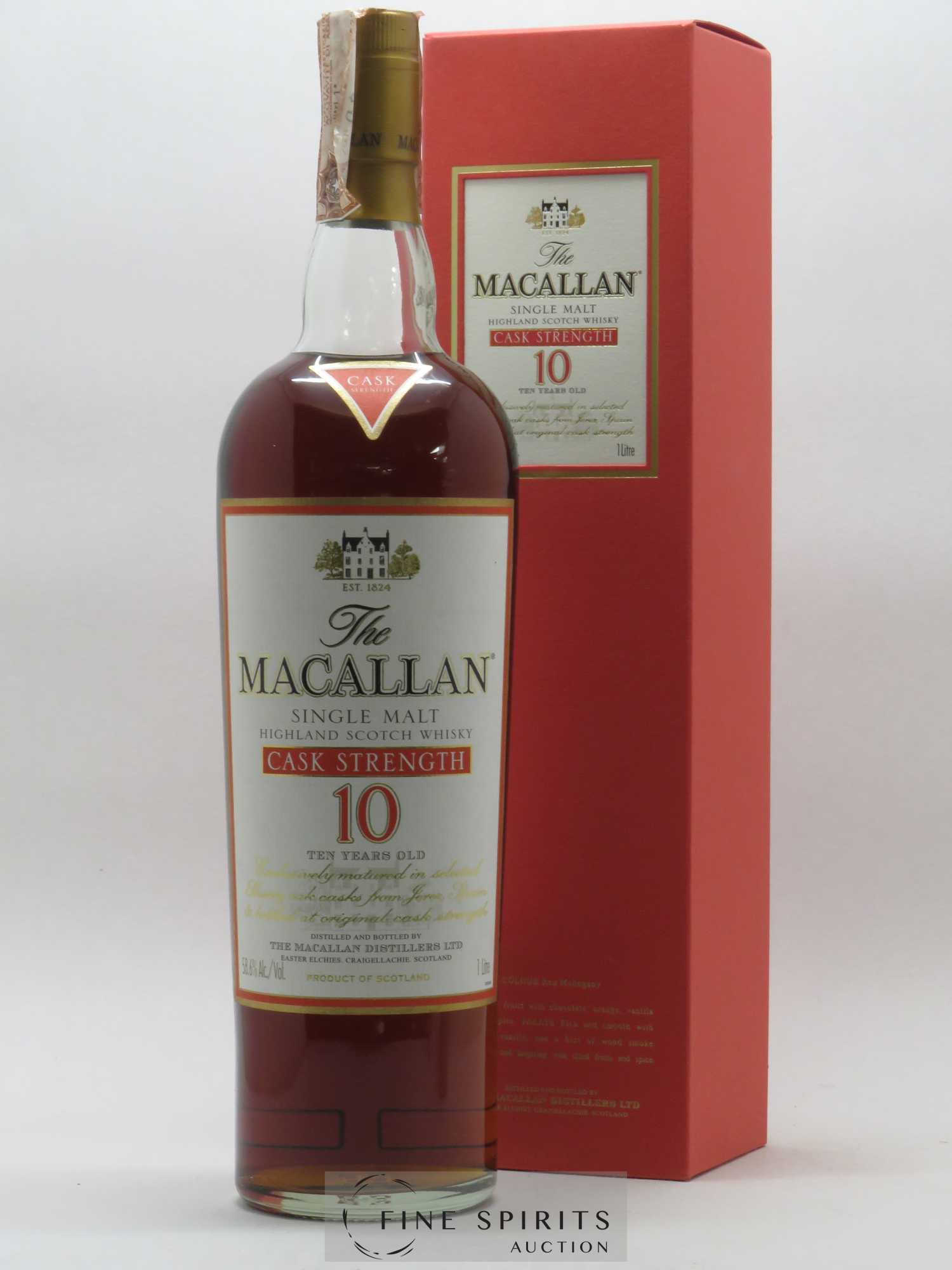 Macallan (The) 10 years Of. Original Cask Strength - Lot de 1 bouteille - 0