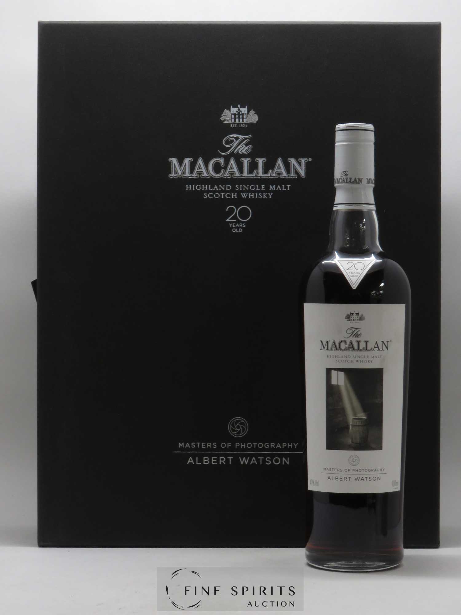 Macallan (The) 20 years Of. Albert Watson Edition Sherry Oak - Batch 1000 Bottles Master Of Photography n°2 - Lot of 1 bottle - 0