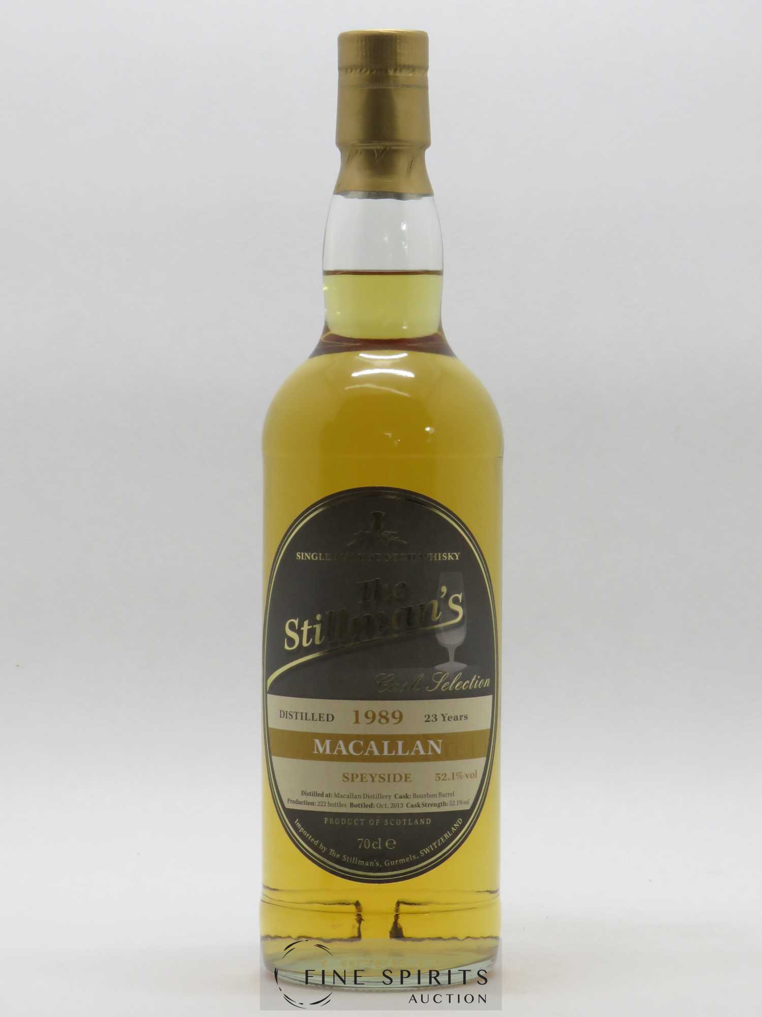 Macallan (The) 23 years 1989 The Stillman Bourbon Barrel - bottled 2013 Cask Selection - Lot of 1 bottle - 1