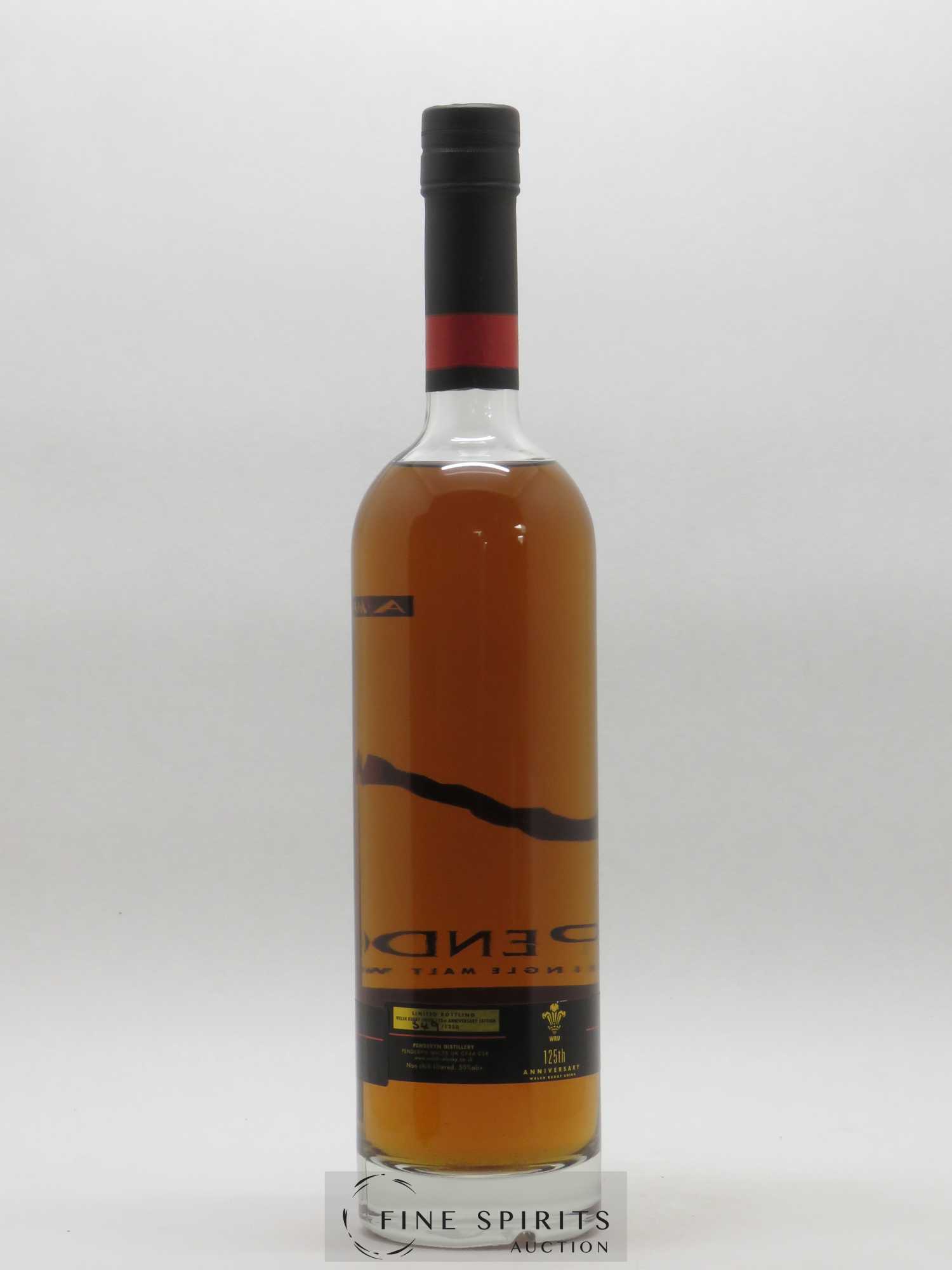 Penderyn Of. Aur Cymru AC WRU 125th Anniversary Limited Edition - Lot de 1 bouteille - 2