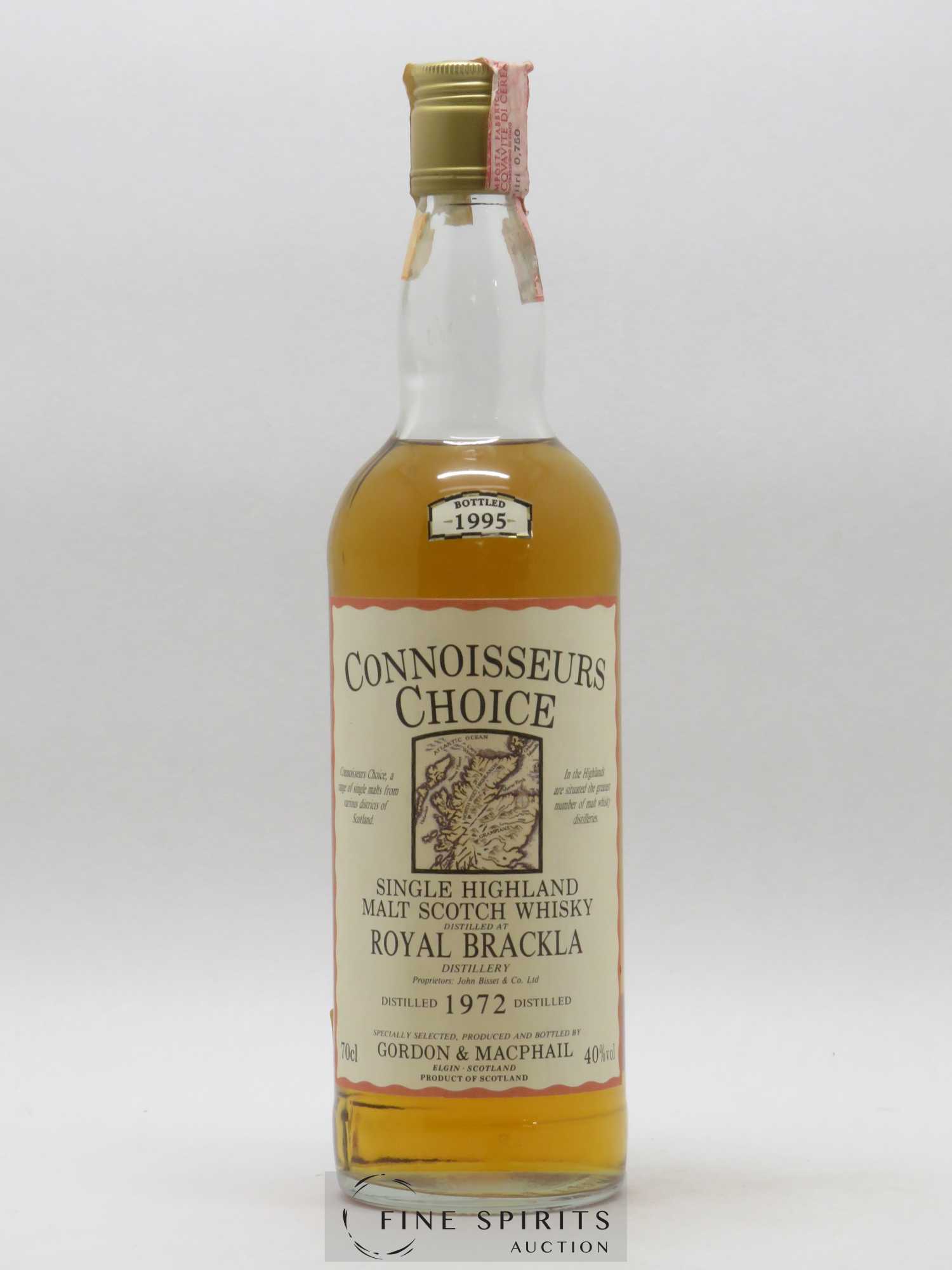 Royal Brackla 1972 Gordon & MacPhail bottled 1995 Connoisseurs Choice - Lot de 1 bouteille - 0