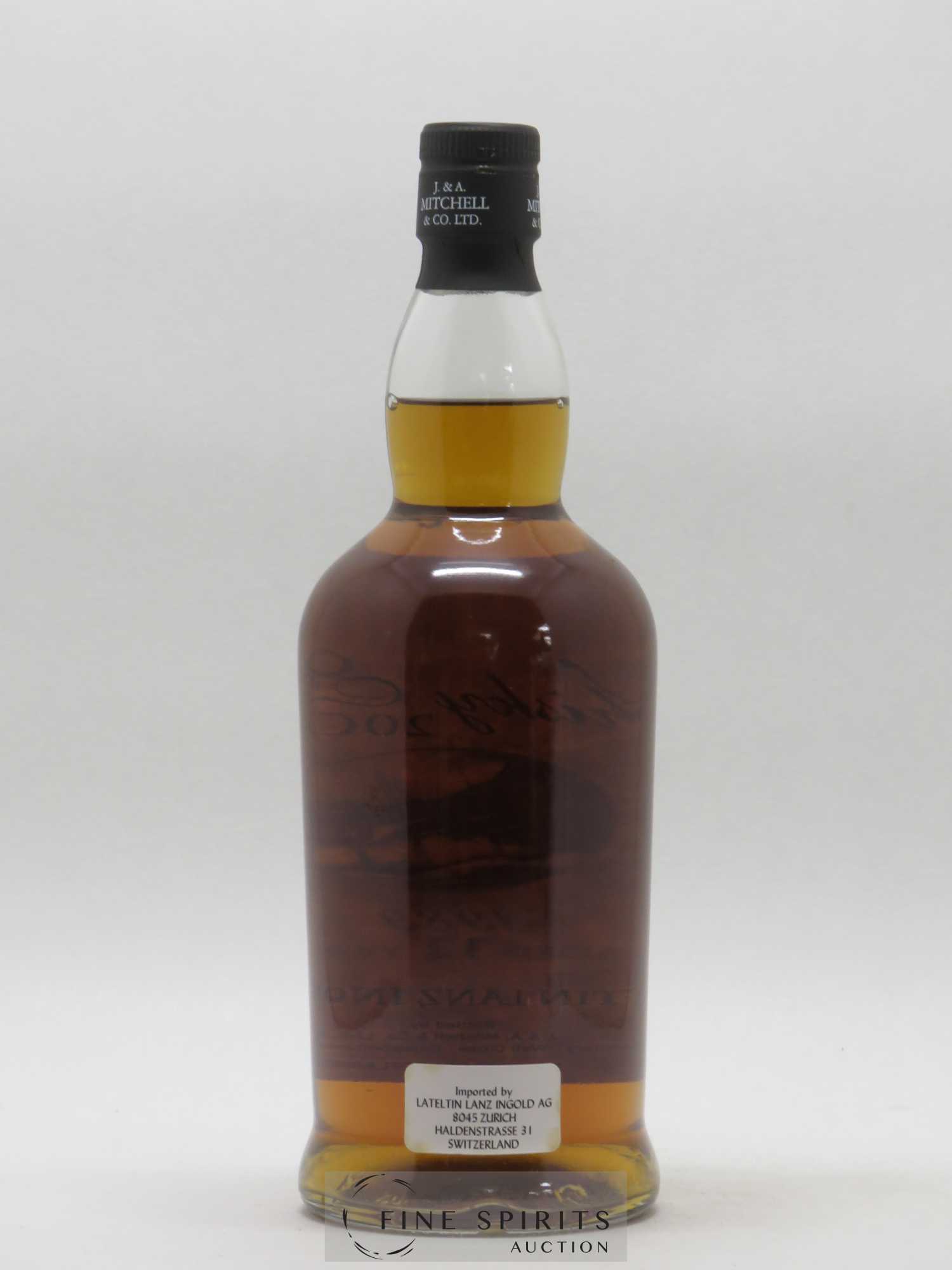 Springbank 12 years 1989 Of. Lateltin Lanz Ingold AG Whisky Ship 2002 - Lot de 1 bouteille - 1