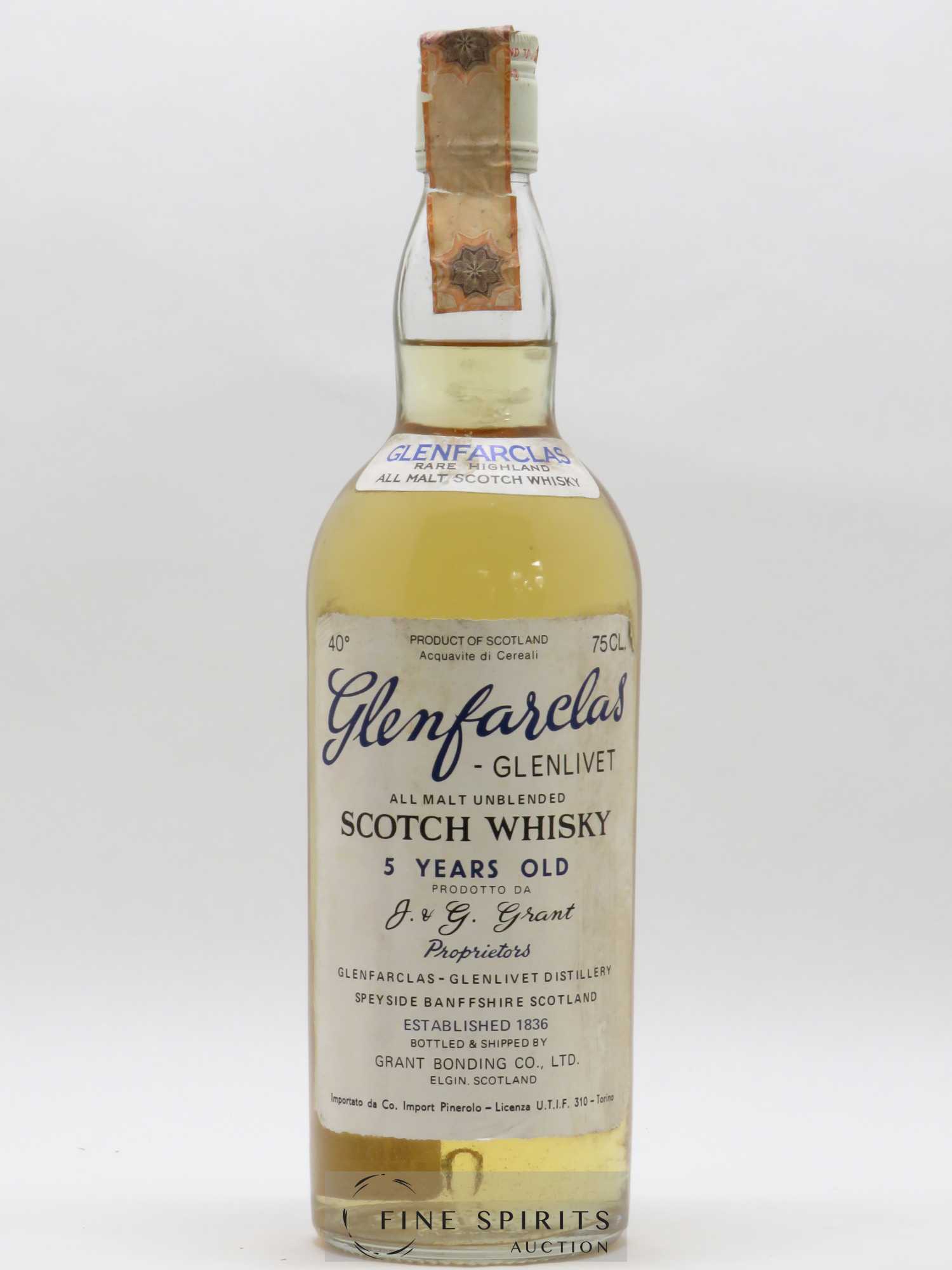 Glenfarclas 5 years Of. - Lot of 1 bottle - 0