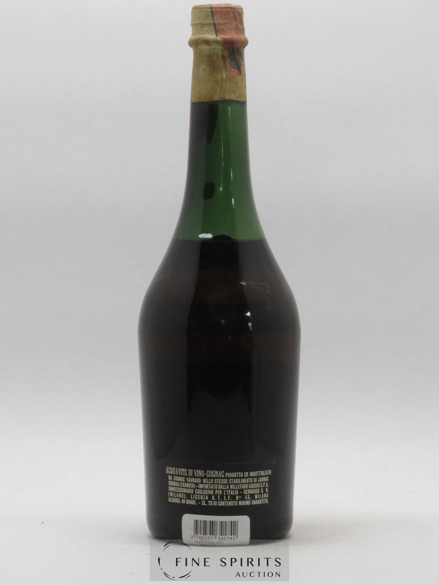 Favraud Of. La Marque du Château Millefiori Cucchi Spa 3 étoiles  (sans prix de réserve) - Lot de 1 bouteille - 1