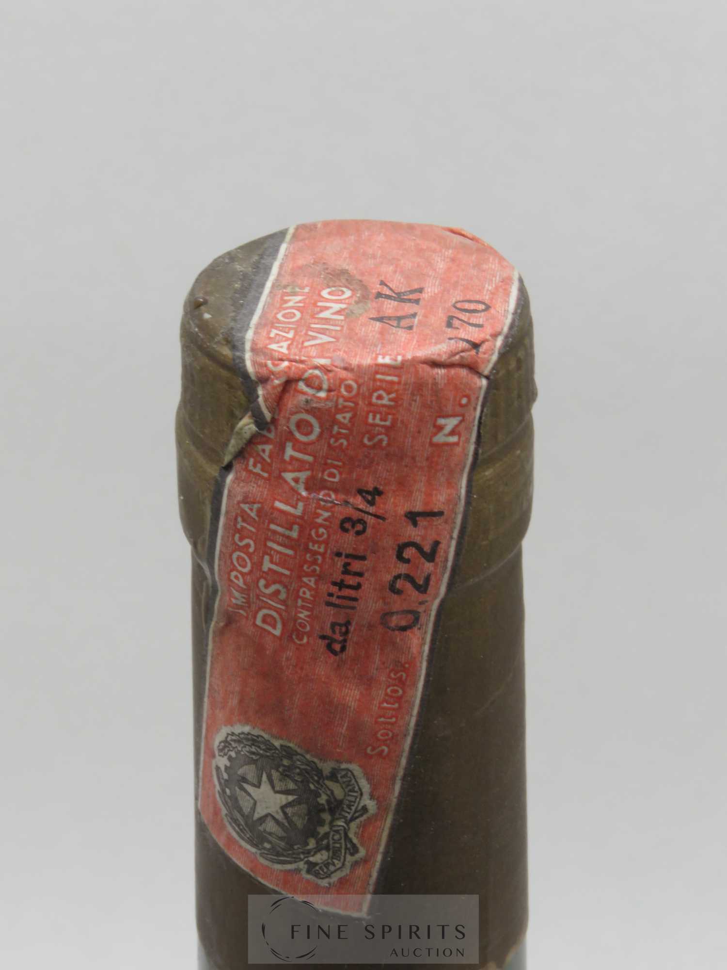 Nec Plus Ultra Of. Très Vieille Fine Champagne Ditta Etruria Angevin & Co - Posten von 1 Flasche - 1