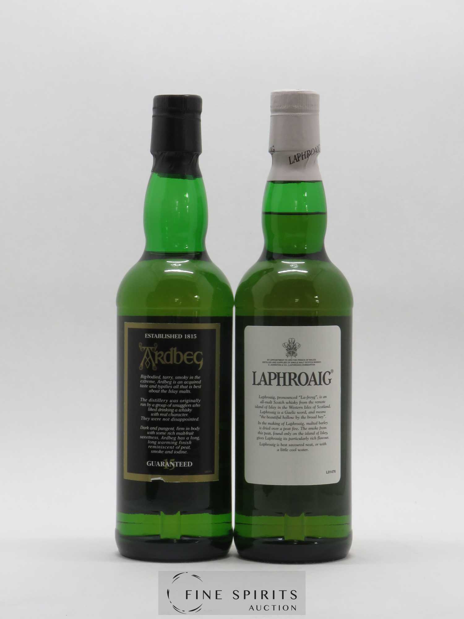 Quintessential Islay Box Of. Ardbeg 15YO (50cl) & Laphroaig 10YO (50cl) - Posten von 1 Flasche - 2