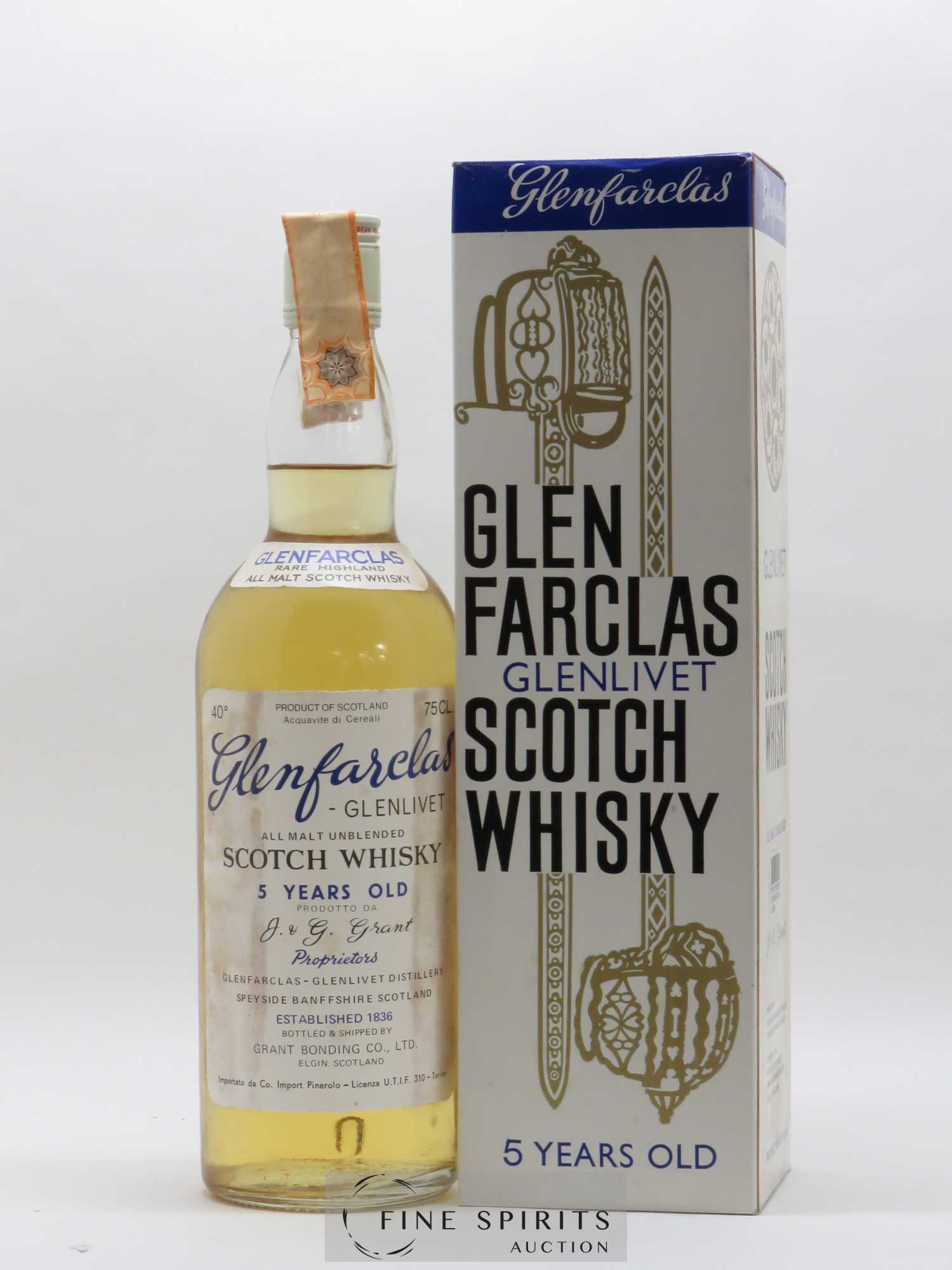 Glenfarclas 5 years Of. - Lot de 1 bouteille - 0