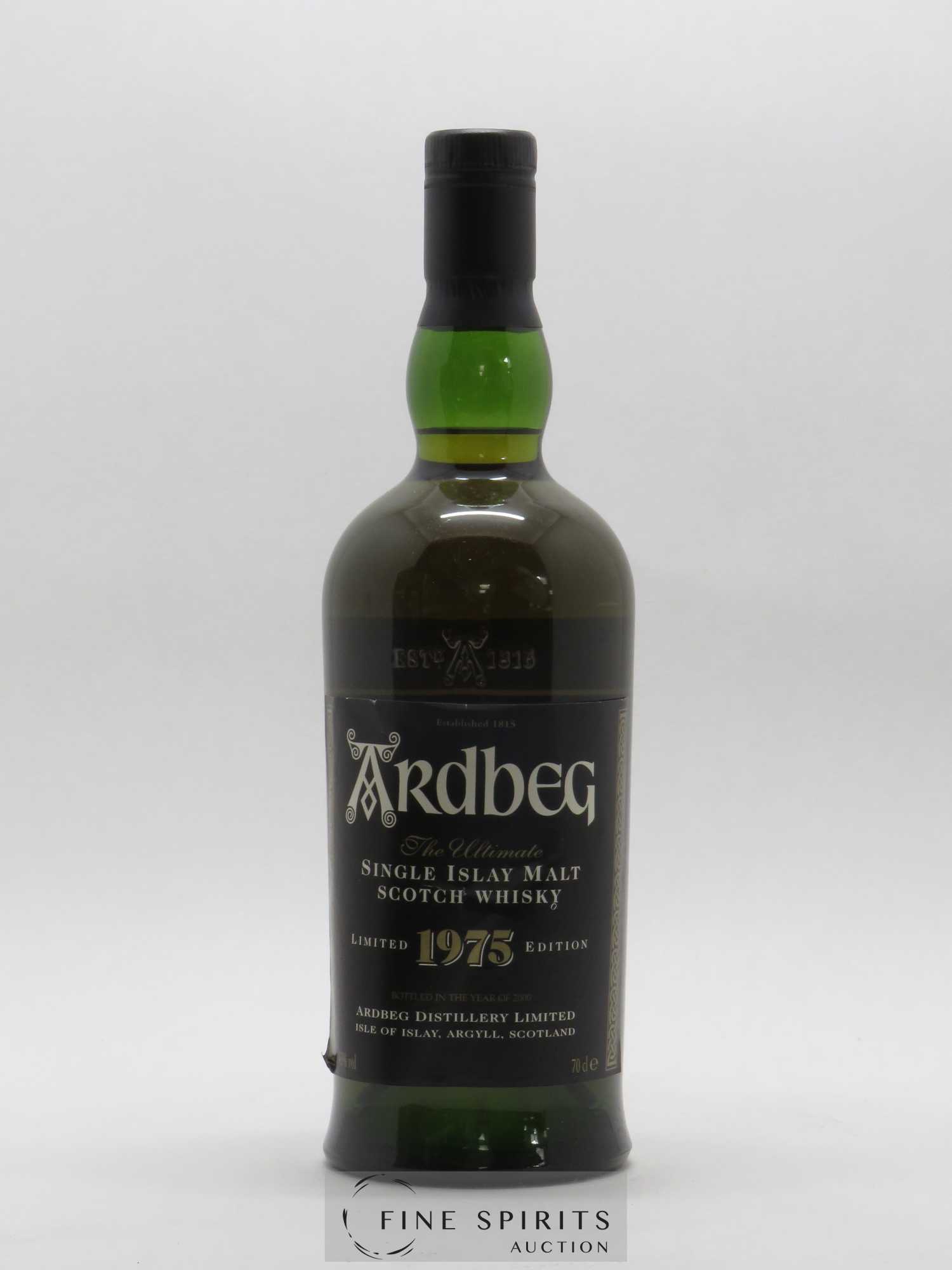 Ardbeg 1975 Of. The Ultimate bottled 2000 Limited Edition - Lot de 1 bouteille - 1
