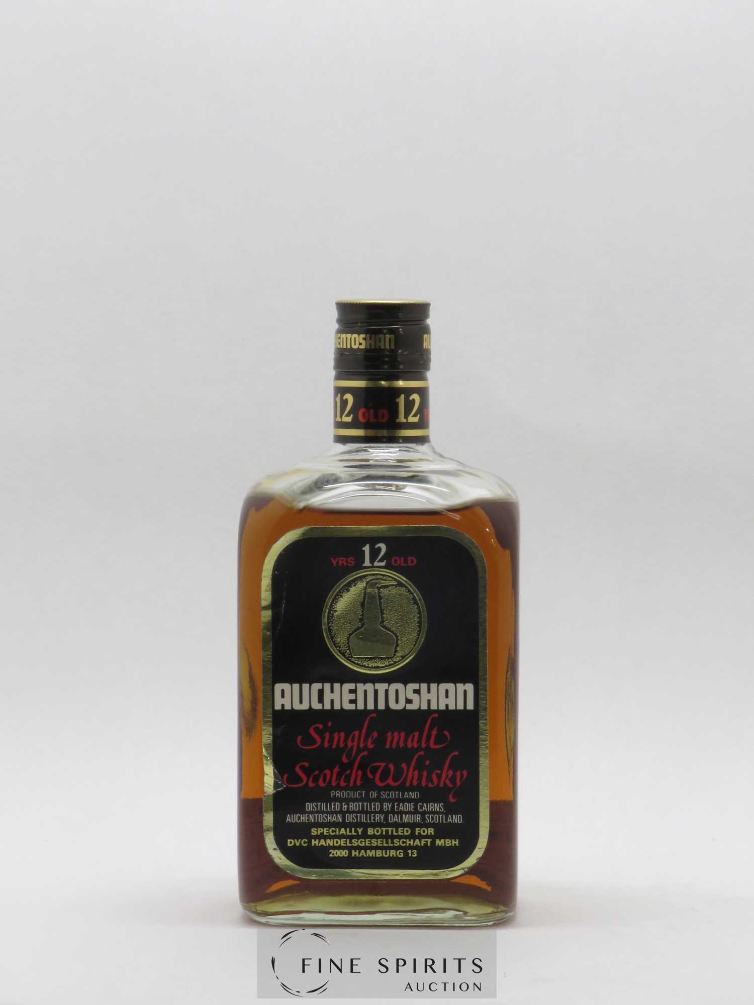 Auchentoshan 12 years Of. DVC Handellschaft MBH Import - Lot de 1 bouteille - 0