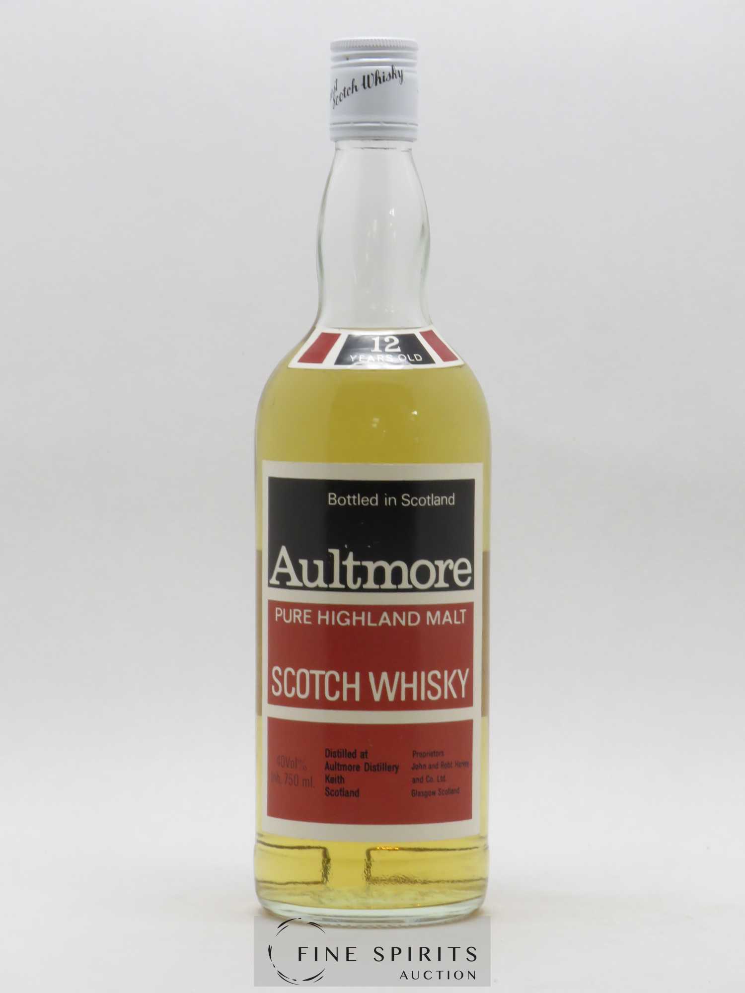 Aultmore 12 years Of. Pure Highland Malt - Lot de 1 bouteille - 0