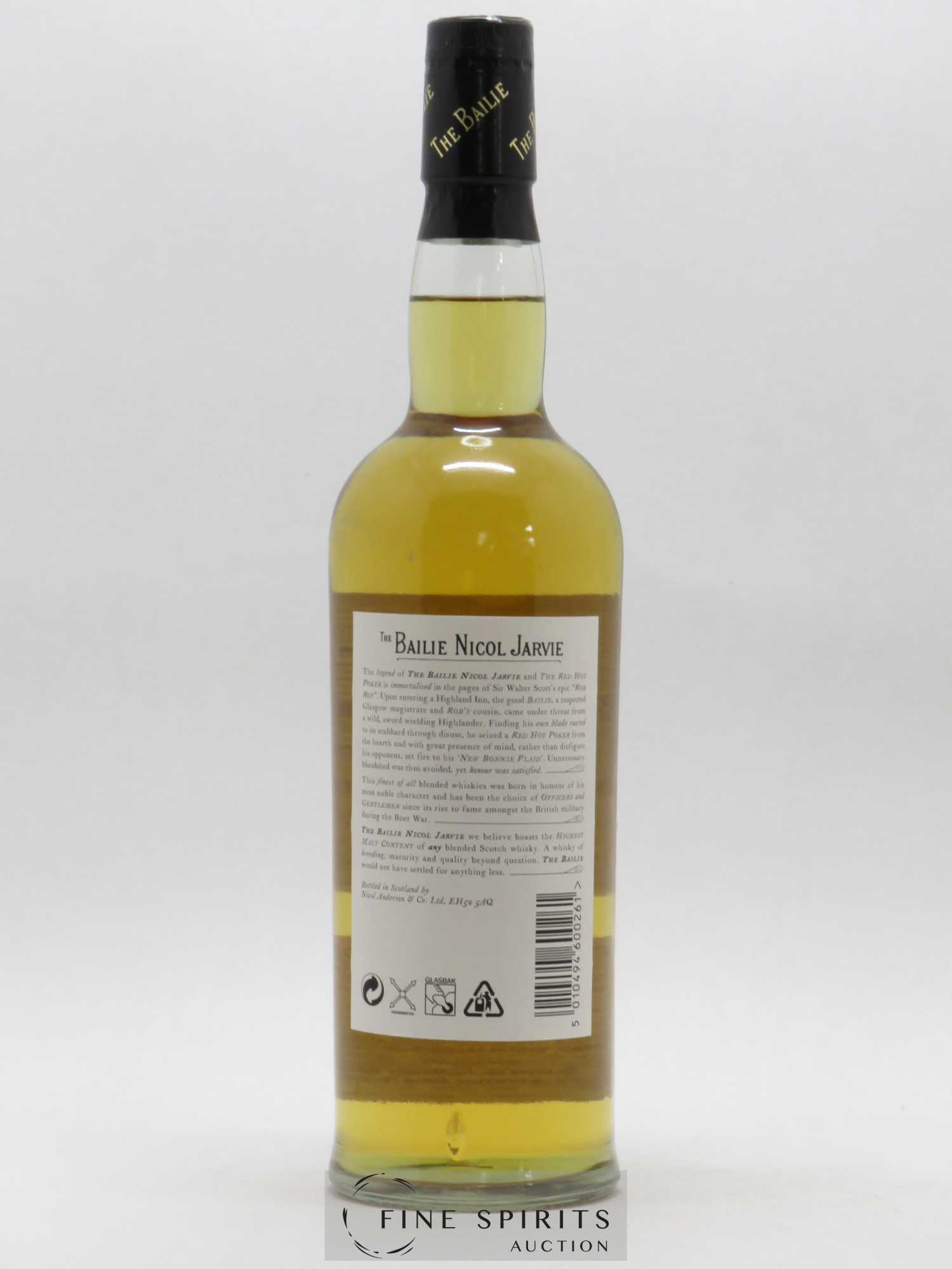 Bailie Nicol Jarvie Of. Very Old Reserve - Posten von 1 Flasche - 1